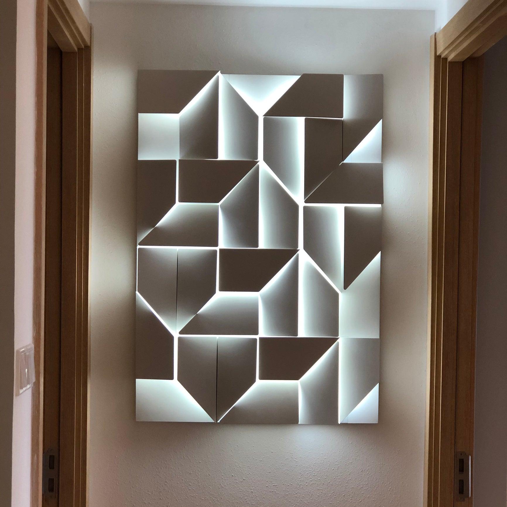 Zoliria Shadows Rechargeable Grand Sconce Wall lamp - Letslighting