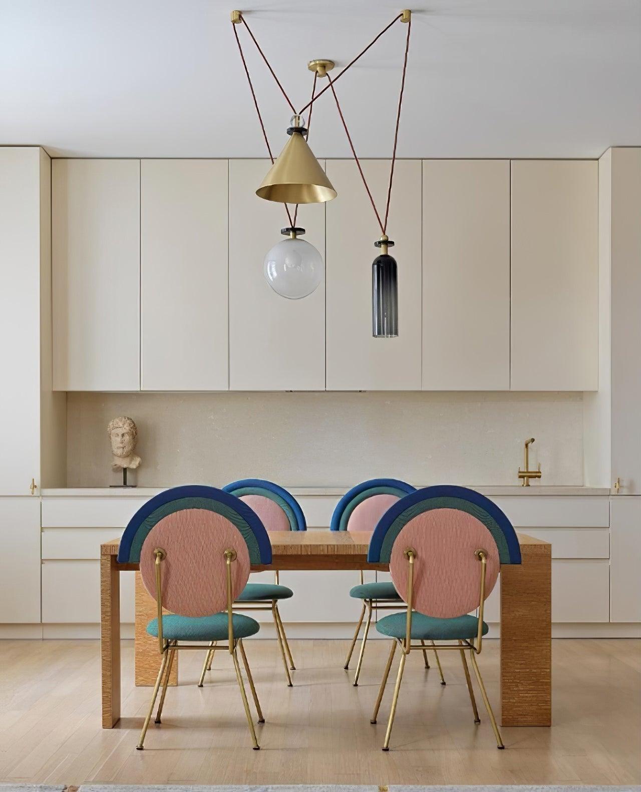 Lustra Chandelier Geometric Shape Art - Letslighting