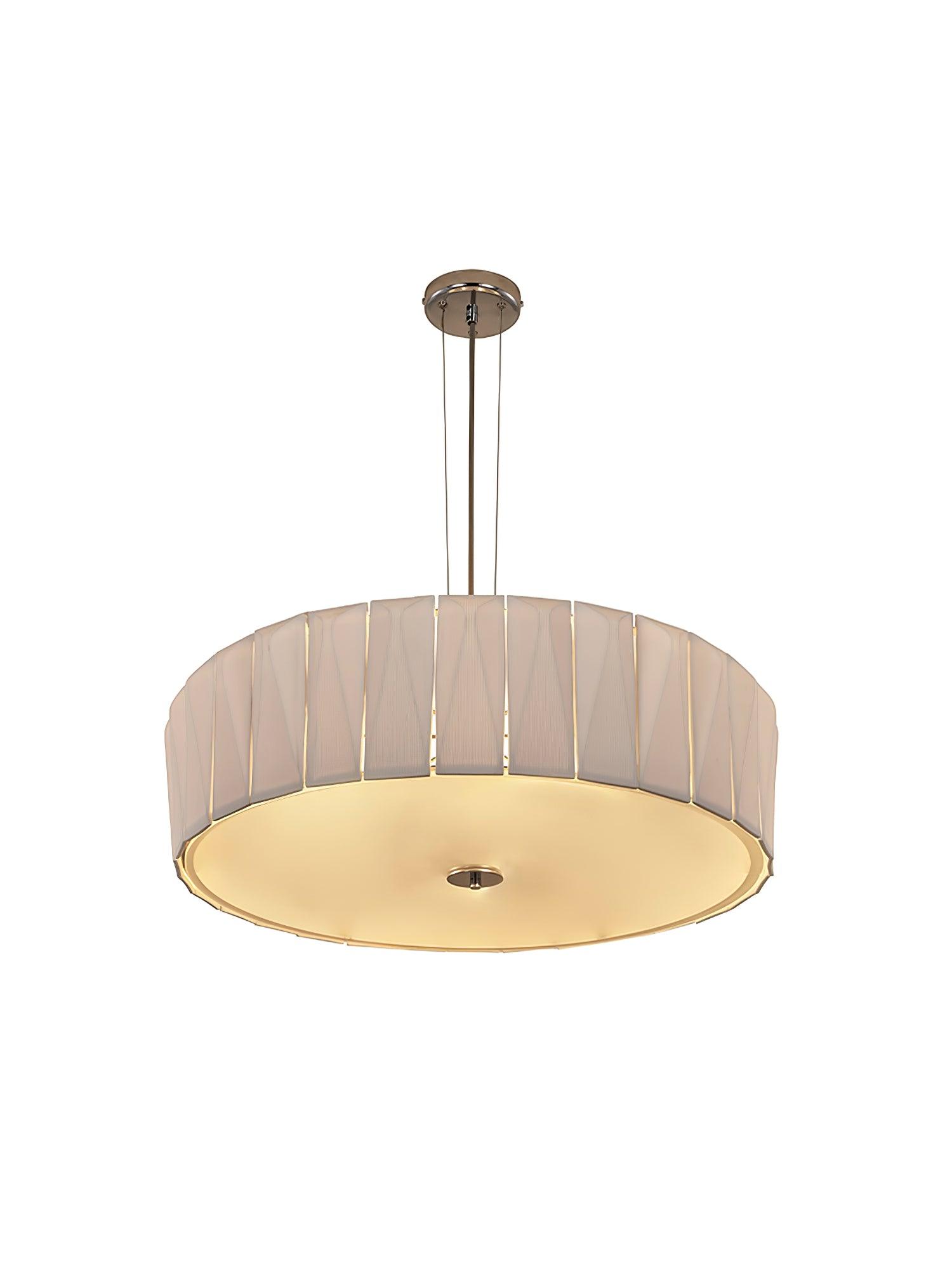 Vaeliora Ribbed Ceramic Pendant Light - Letslighting
