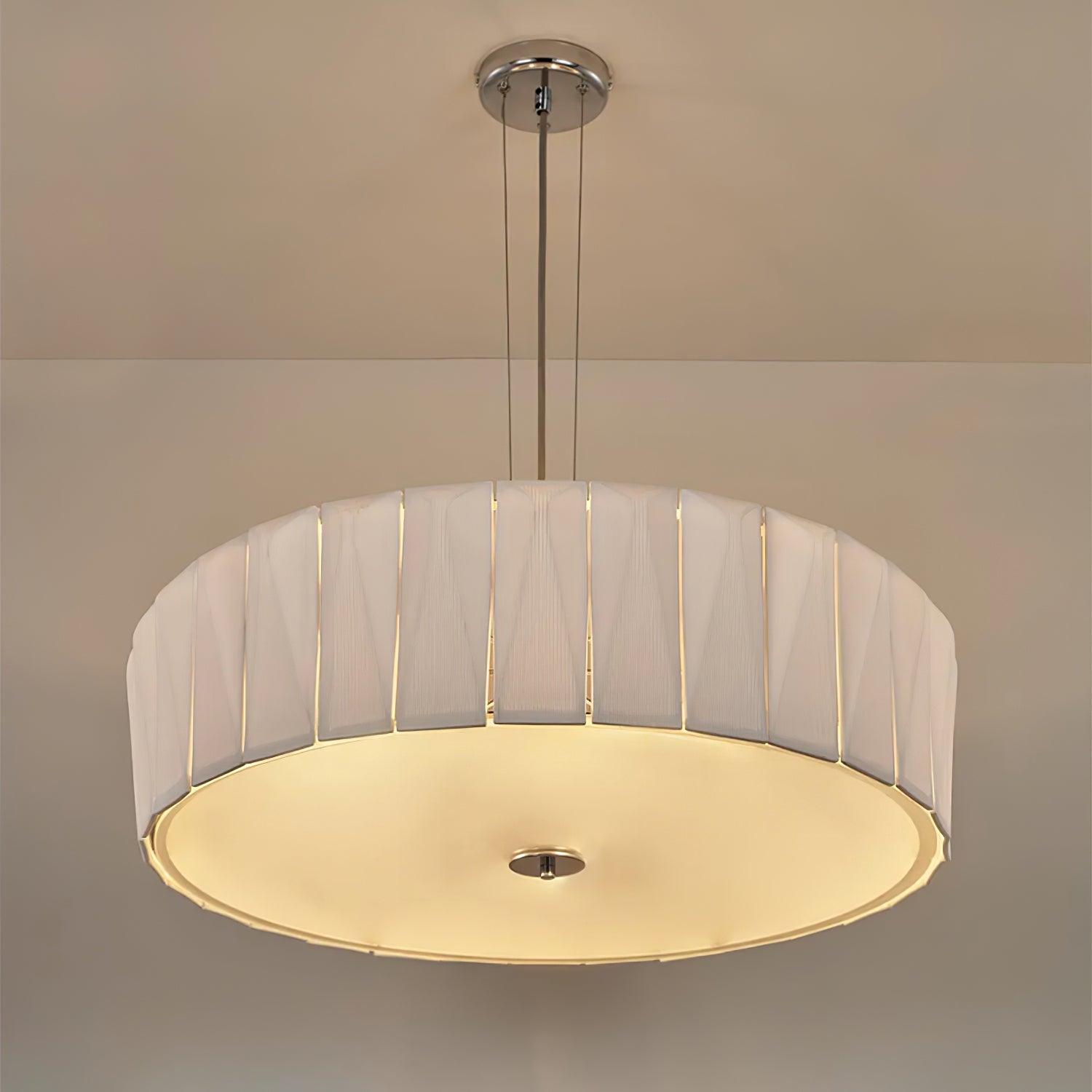 Vaeliora Ribbed Ceramic Pendant Light - Letslighting