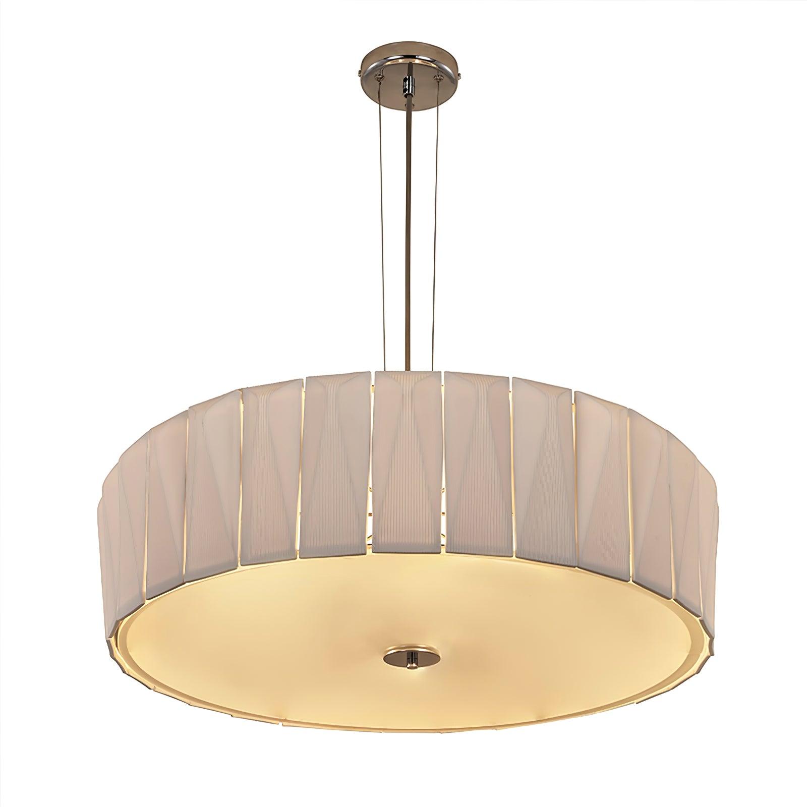Vaeliora Ribbed Ceramic Pendant Light - Letslighting