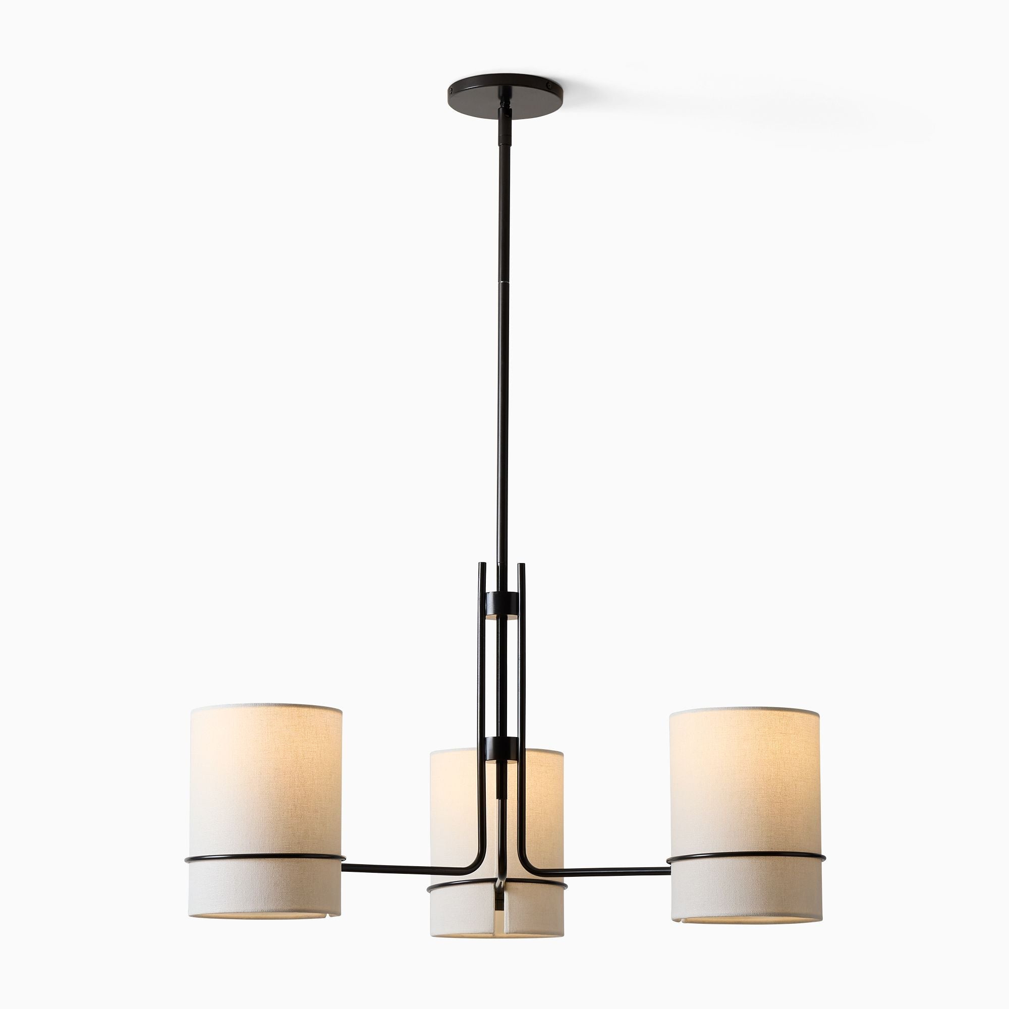 Eurvinel Premium Nordic Art Brass Fabric Chandelier - Letslighting