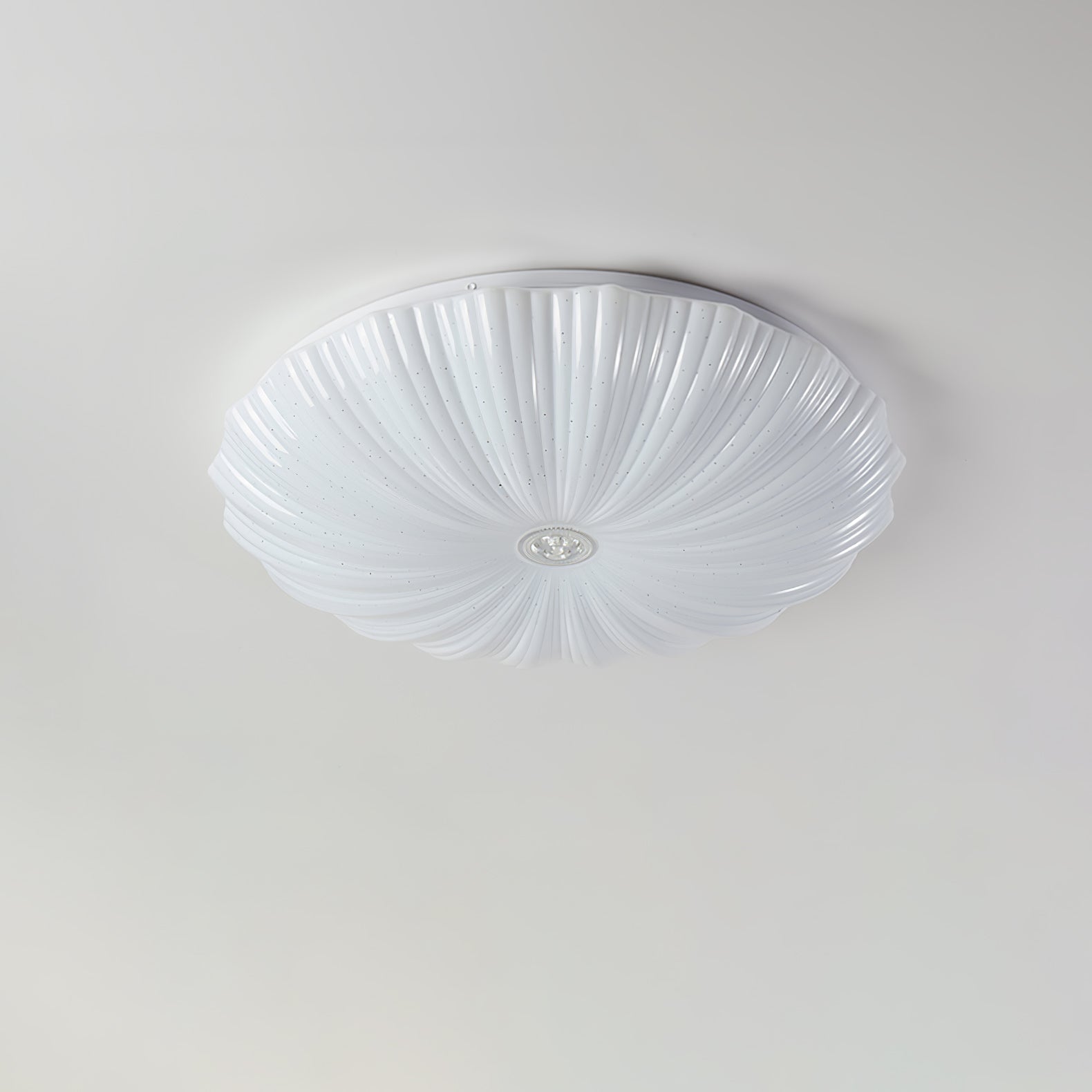 Coloria Nordic Art Shell Round Ceiling Lamp - Letslighting