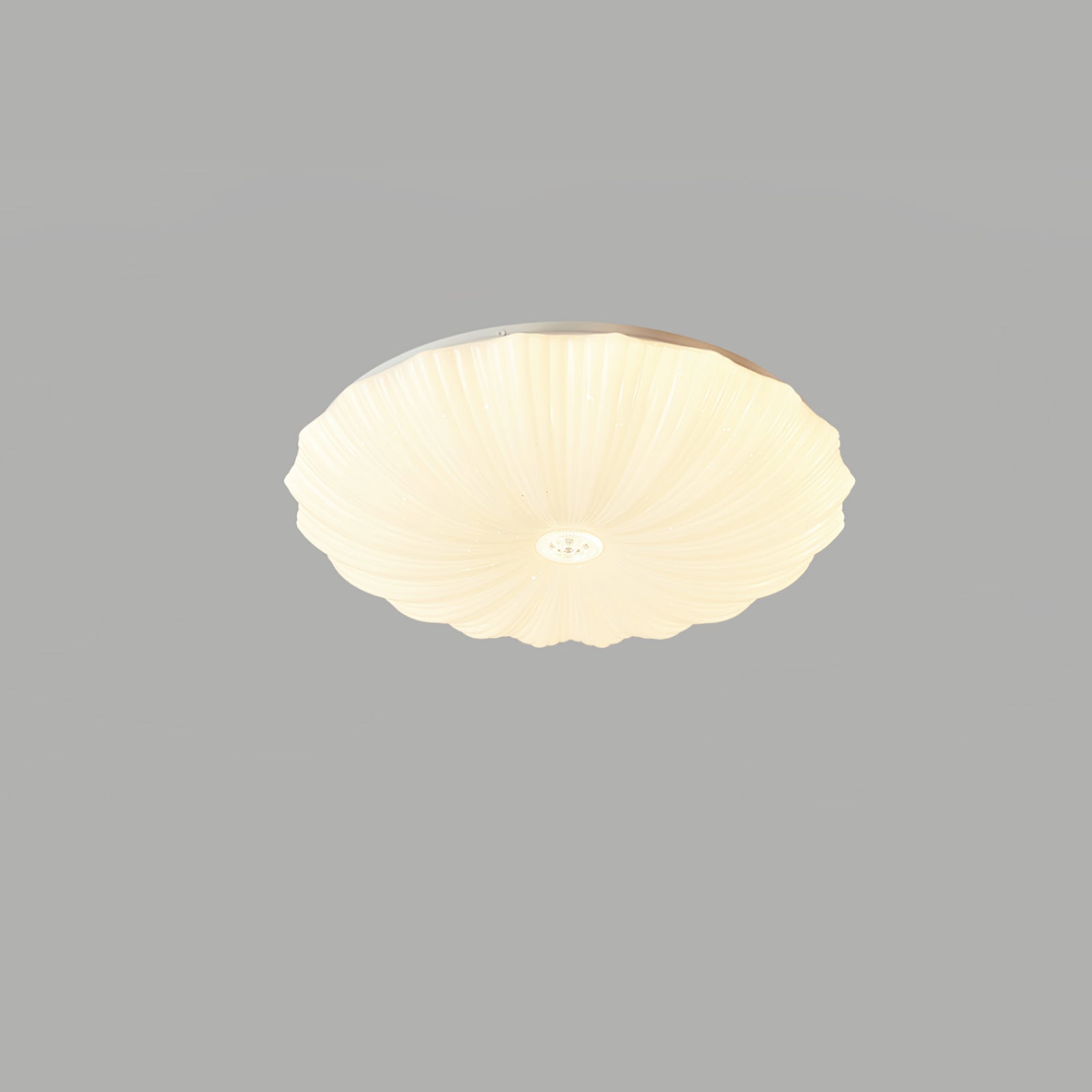 Coloria Nordic Art Shell Round Ceiling Lamp - Letslighting