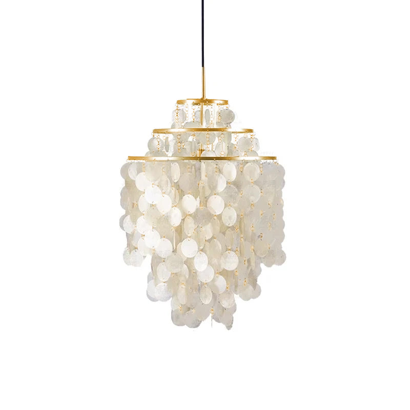Lustra Pendant Lamp Round Shell Ring - Letslighting