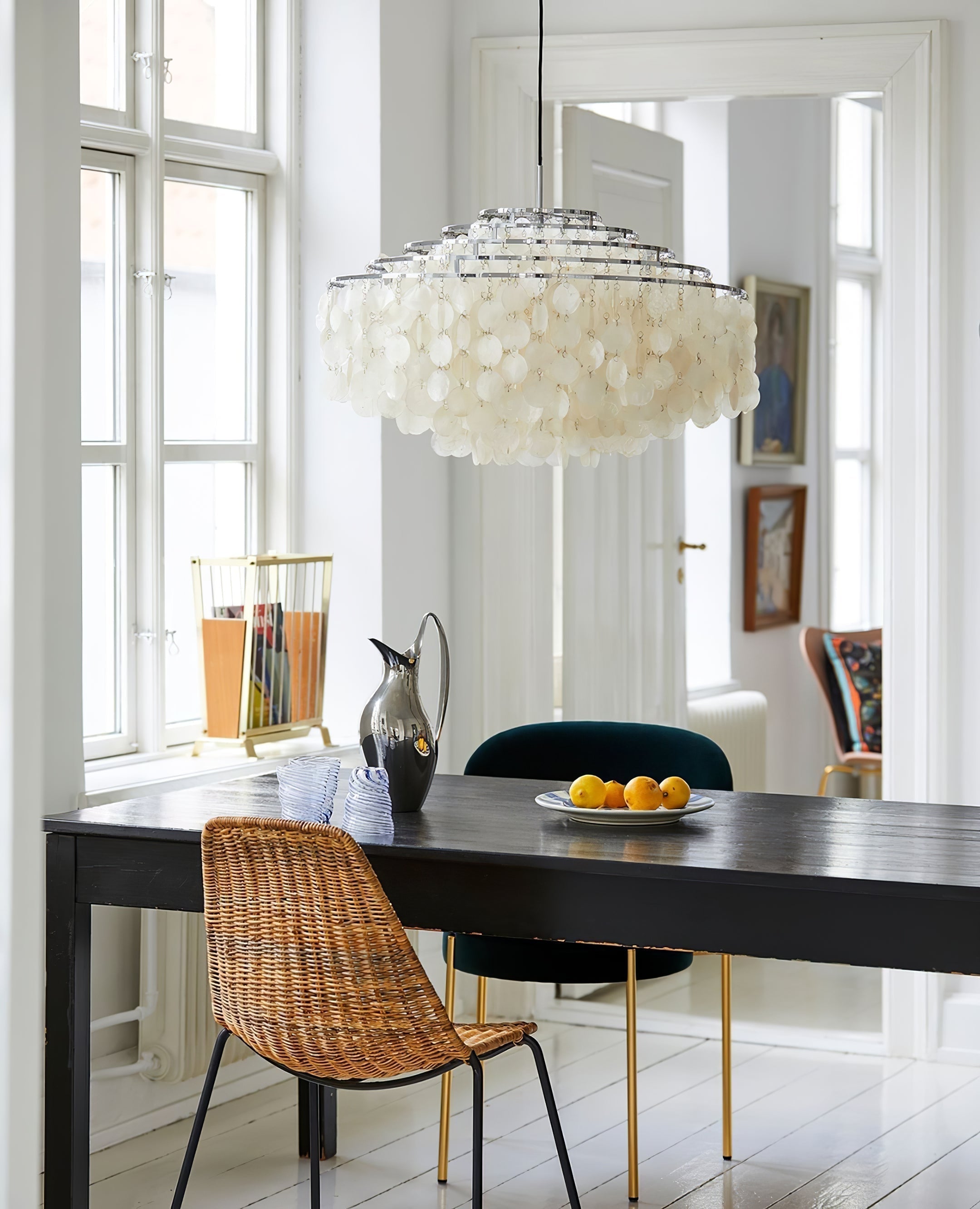 Lustra Pendant Lamp Round Shell Ring - Letslighting