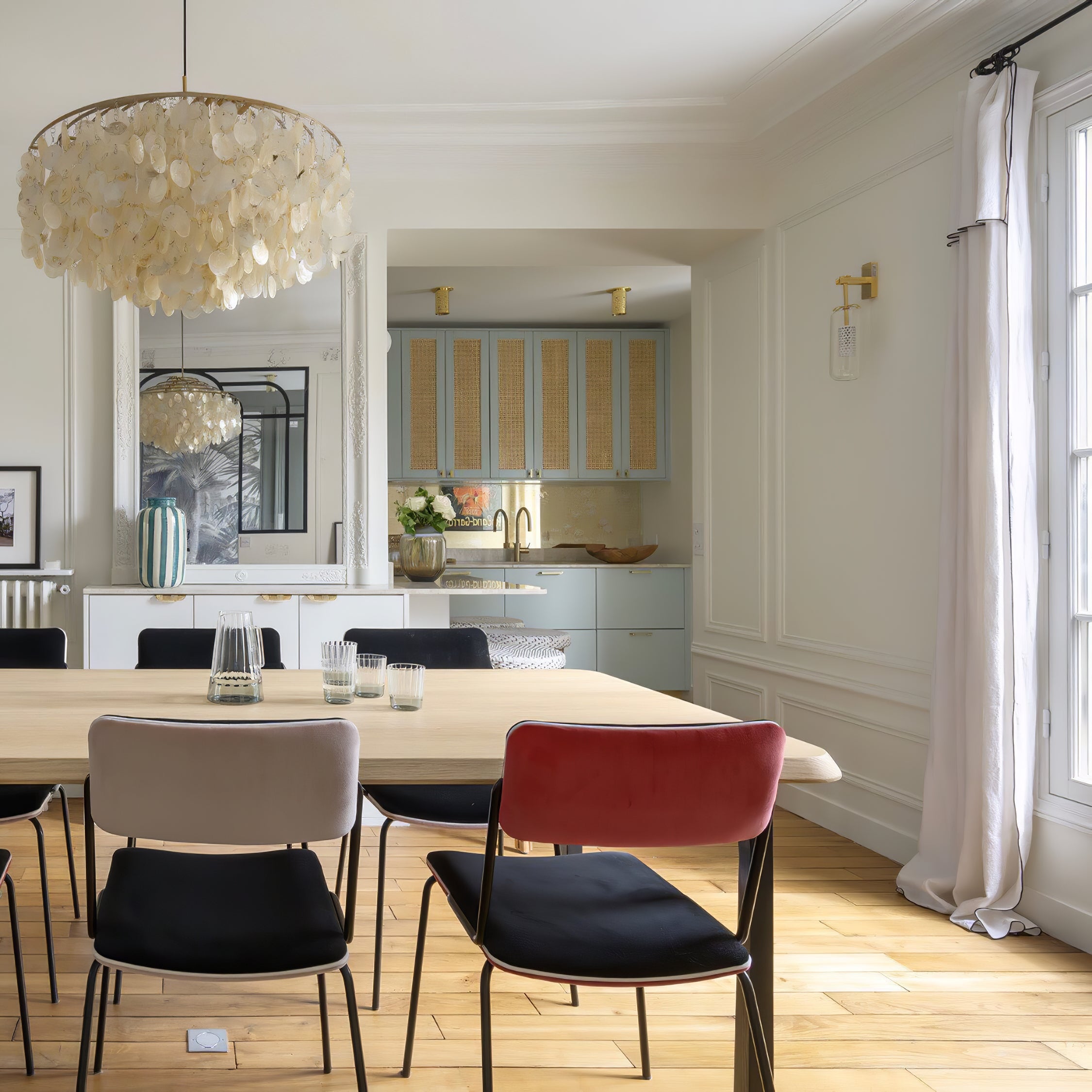 Lustra Pendant Lamp Round Shell Ring - Letslighting
