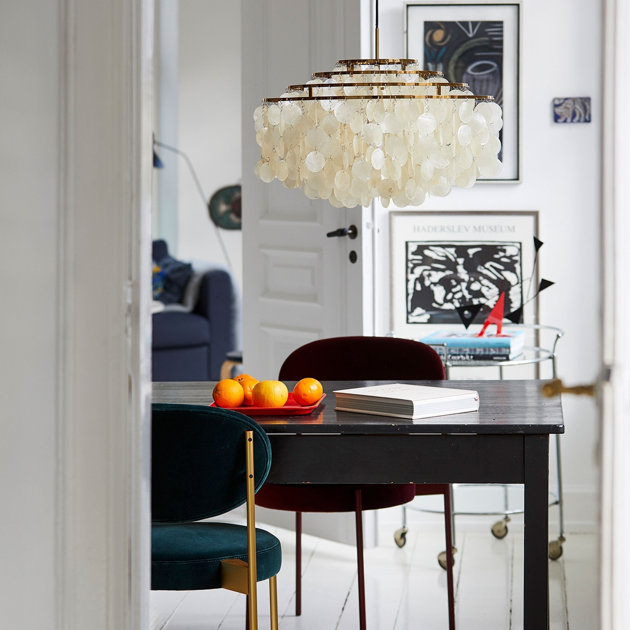 Lustra Pendant Lamp Round Shell Ring - Letslighting