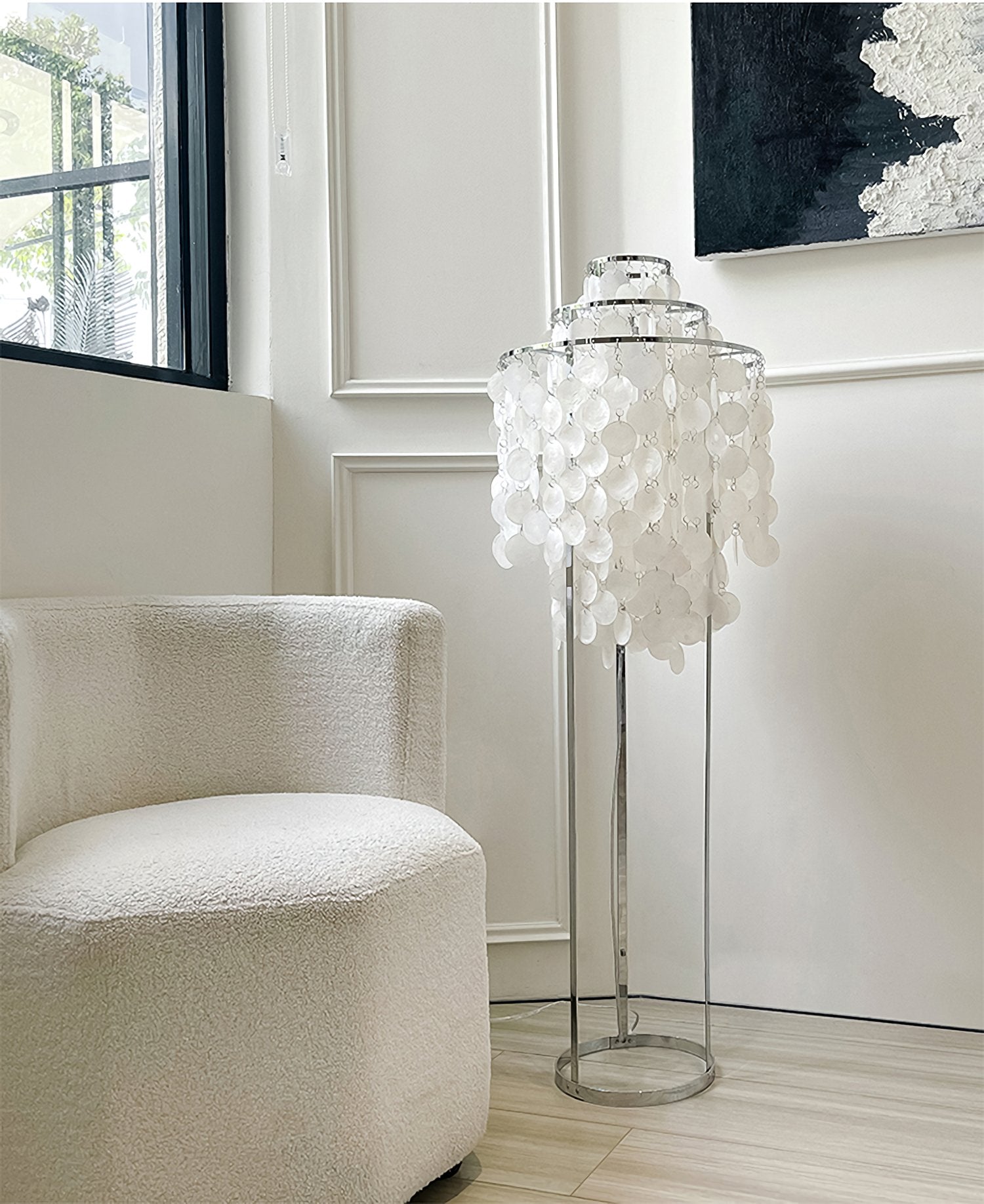 Eursolil Glam Glass Floor Lamp - Letslighting