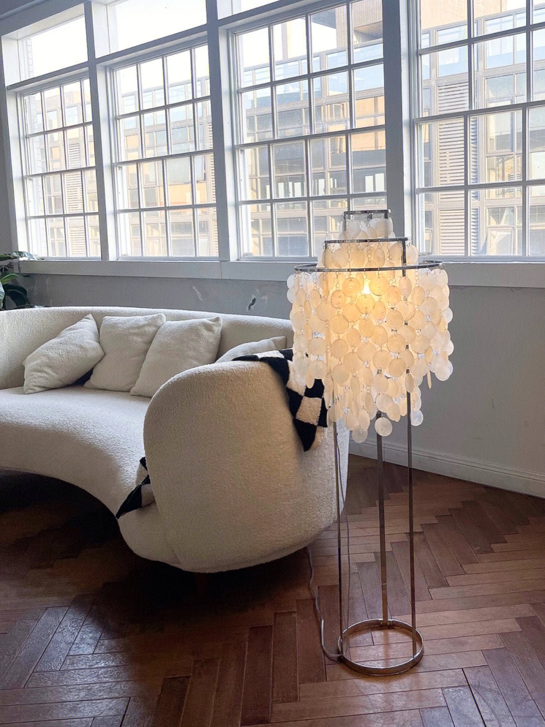Eursolil Glam Glass Floor Lamp - Letslighting
