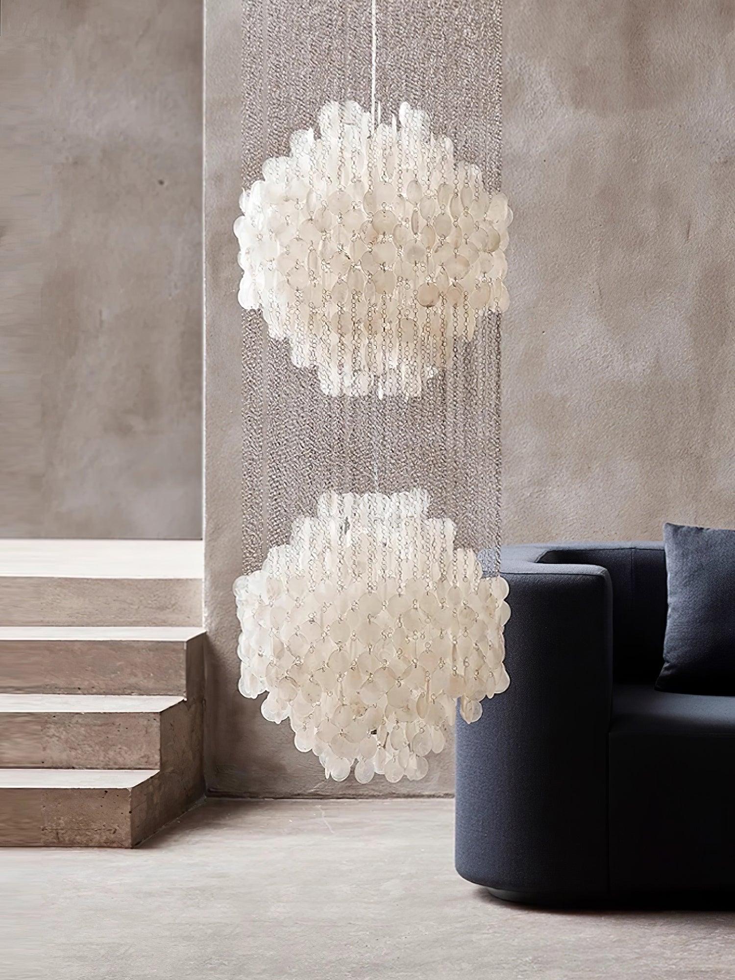 Atalila Coastal Shell Pendant Light - Letslighting