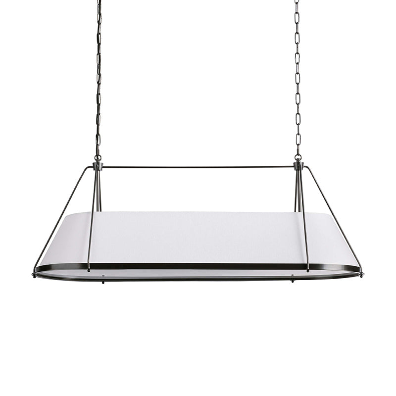Lysilara Vintage Industrial Linear Fabric Chandelier - Letslighting