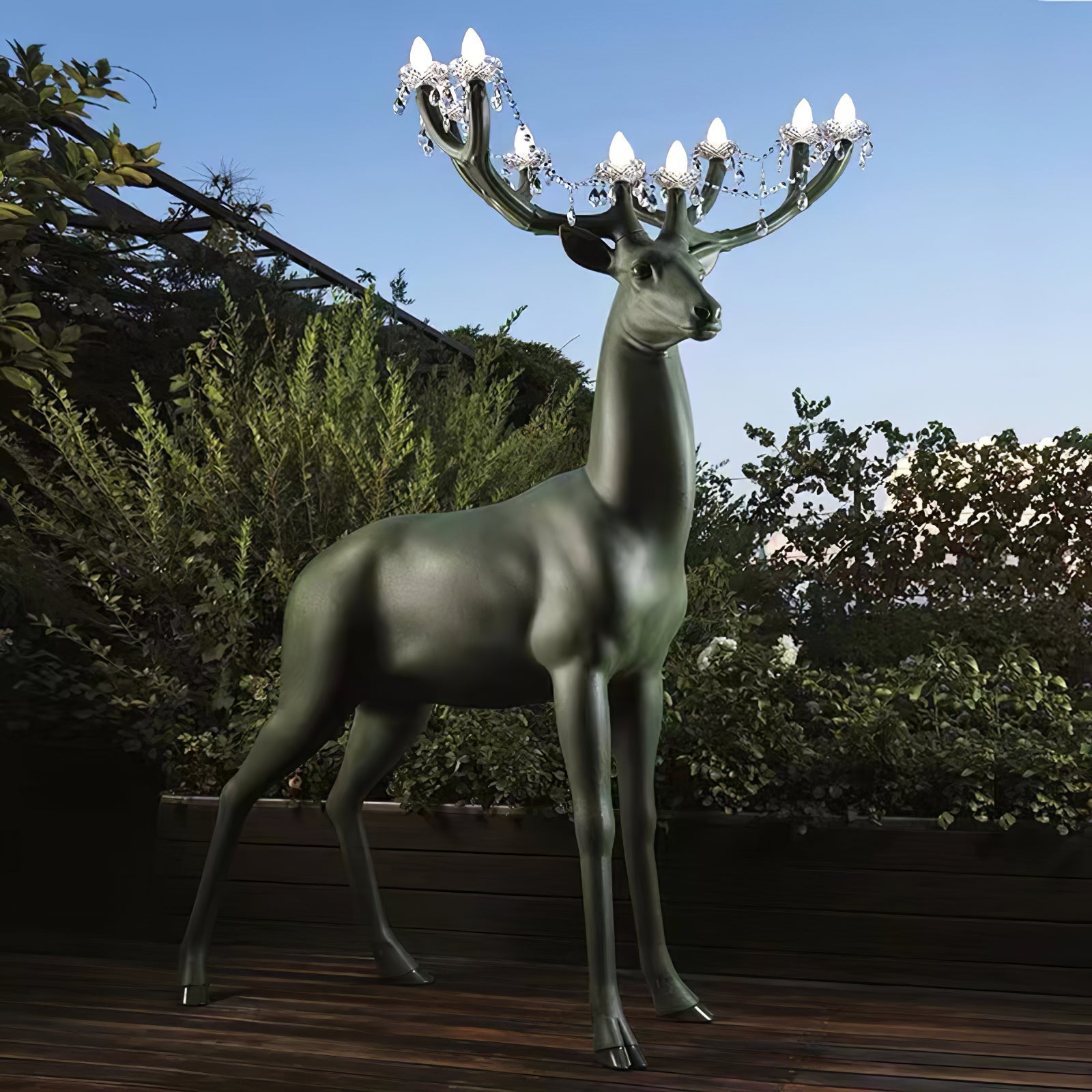 Lustra Floor Lamp Deer Figure Playful Artistic - Letslighting