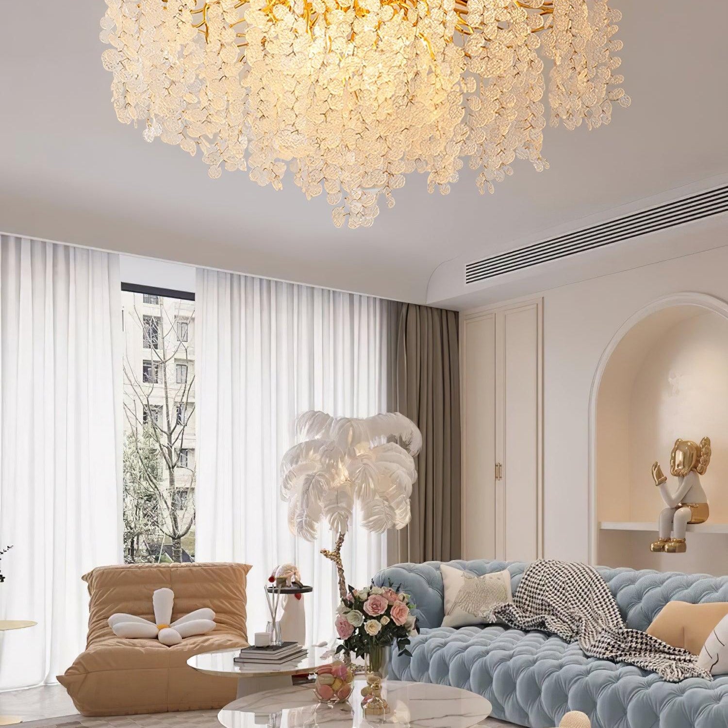 Cascade Luxury Aluminum Ceiling Lamp - Letslighting