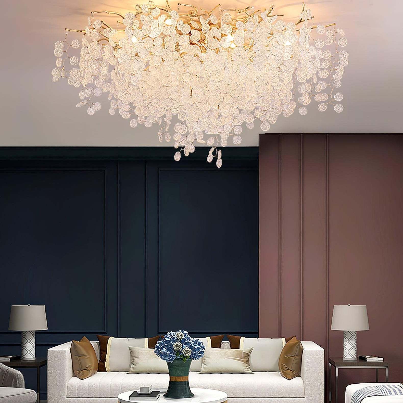 Cascade Luxury Aluminum Ceiling Lamp - Letslighting