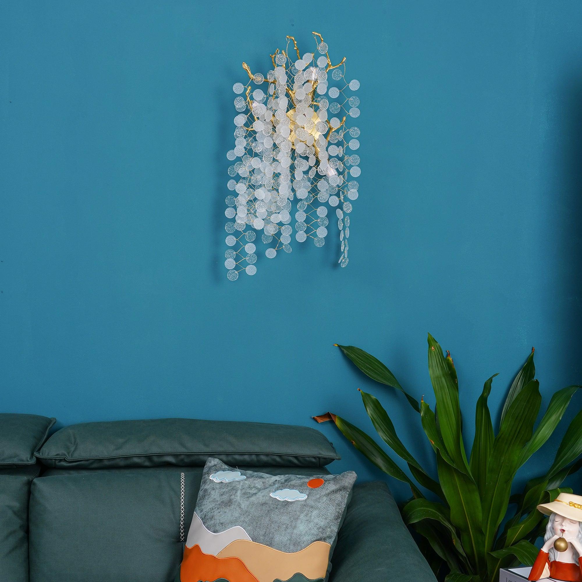 Citalos Postmodern Luxury Crystal Wall Lamp - Letslighting