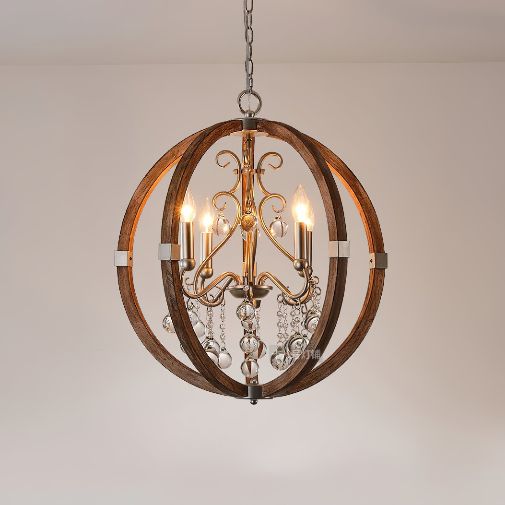 Oltheyra Premium Elegance Wooden Pendant Lamp - Letslighting