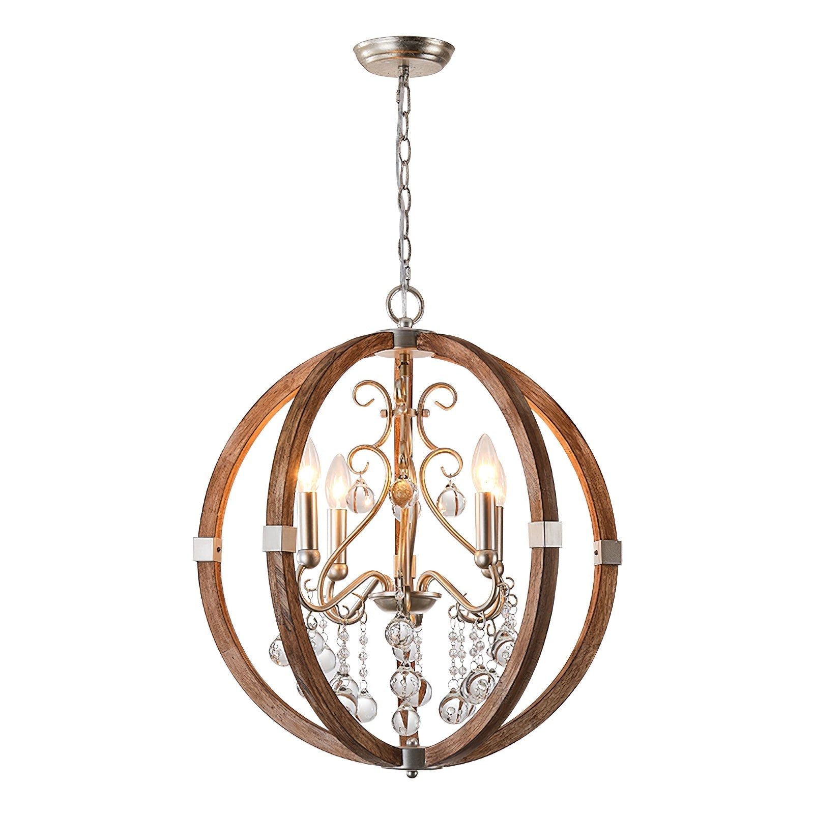 Oltheyra Premium Elegance Wooden Pendant Lamp - Letslighting