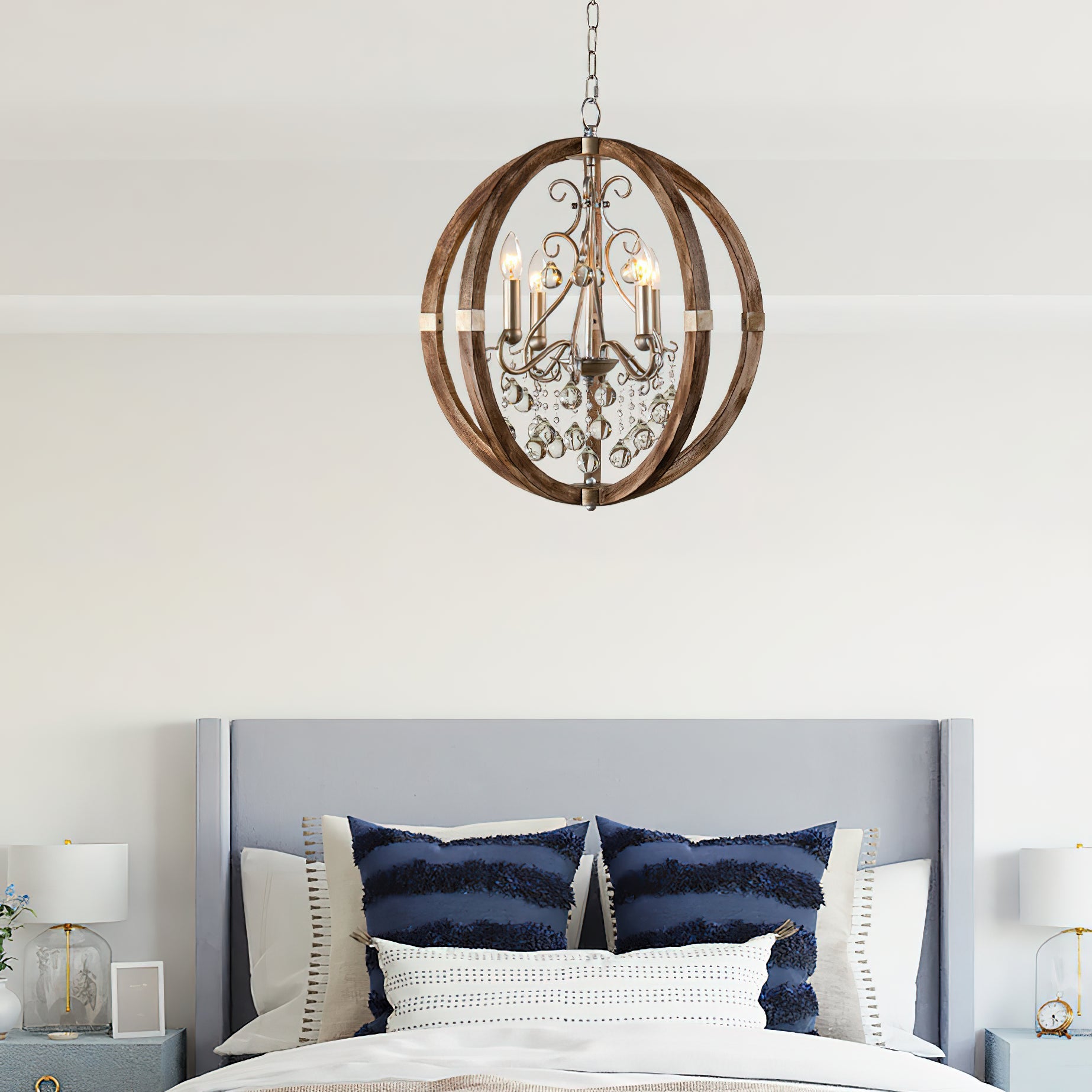 Oltheyra Premium Elegance Wooden Pendant Lamp - Letslighting