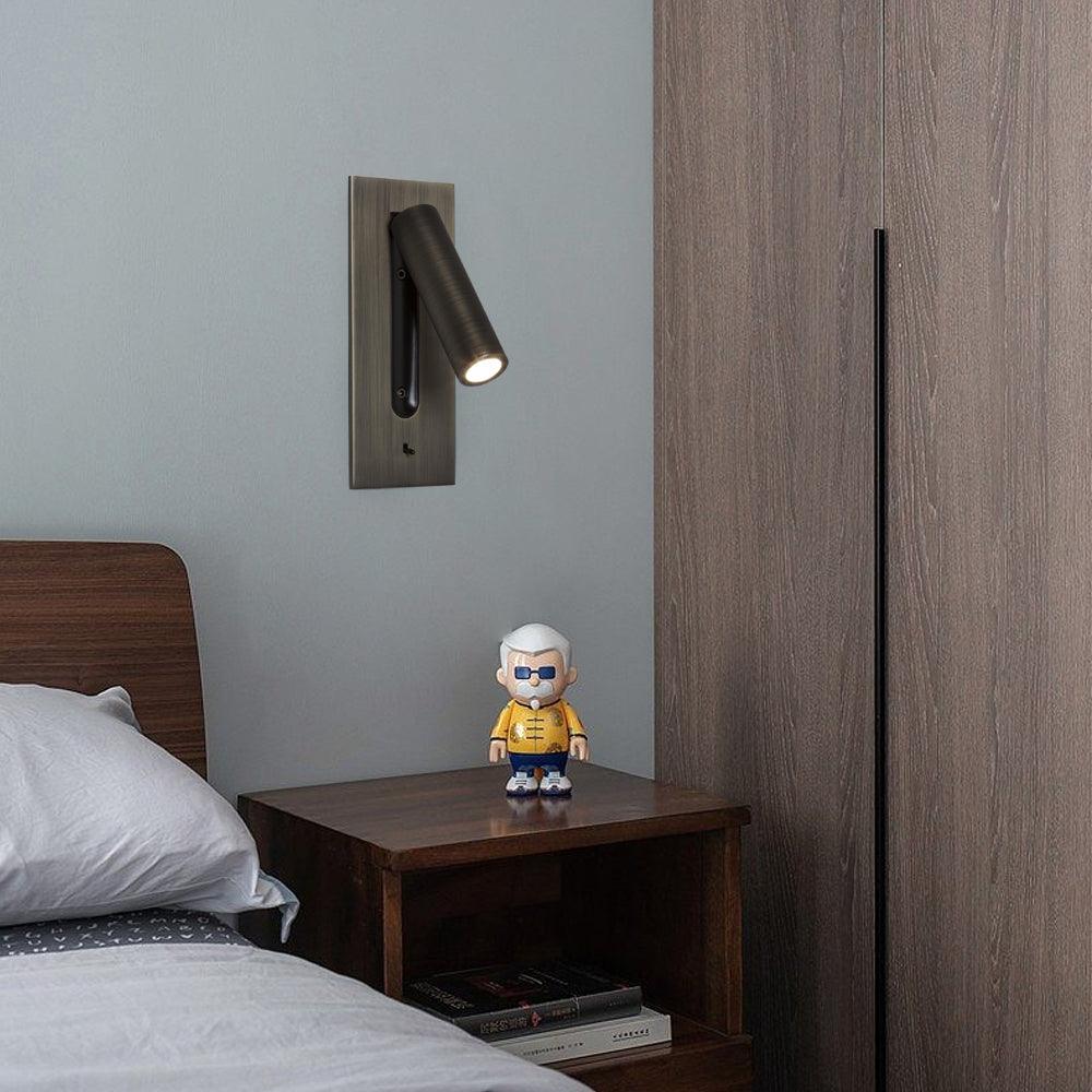 Aneko Wall Lamp Switched LED Sleek Adjustable - Letslighting