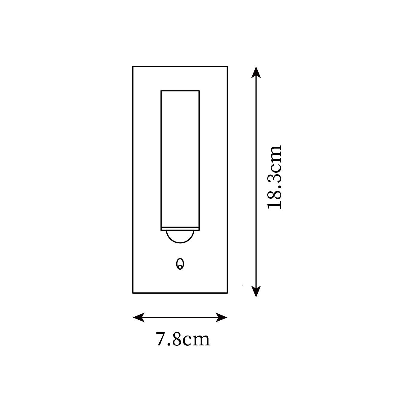 Aneko Wall Lamp Switched LED Sleek Adjustable - Letslighting