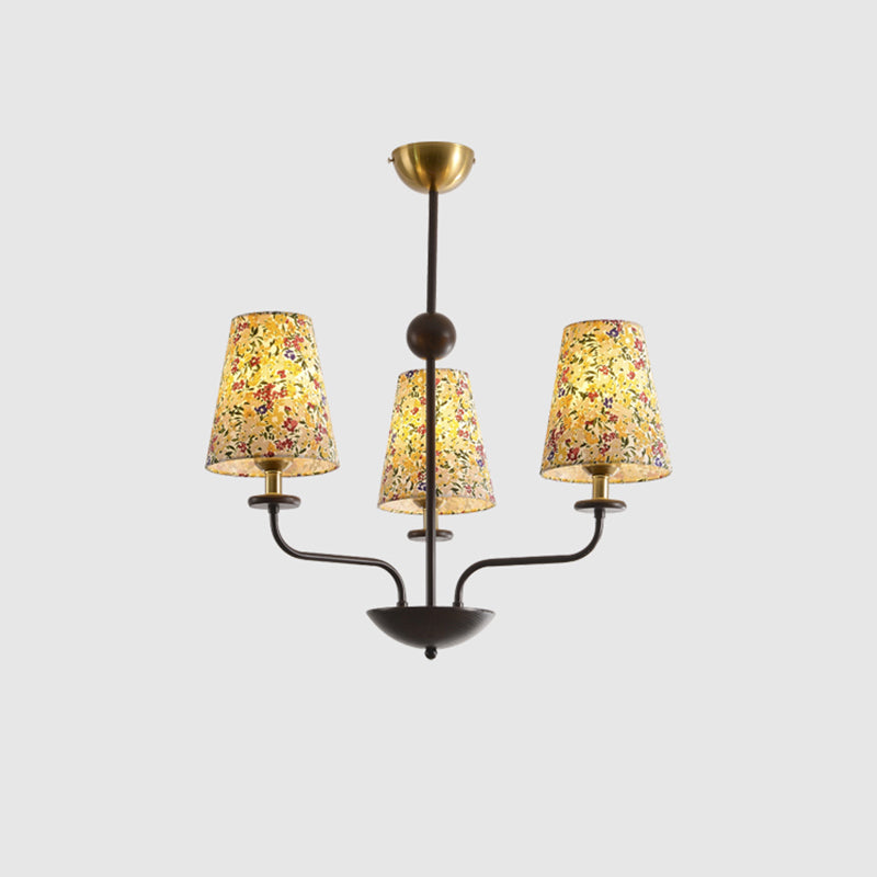 Aurmaren Vintage Industrial Fabric Chandelier - Letslighting