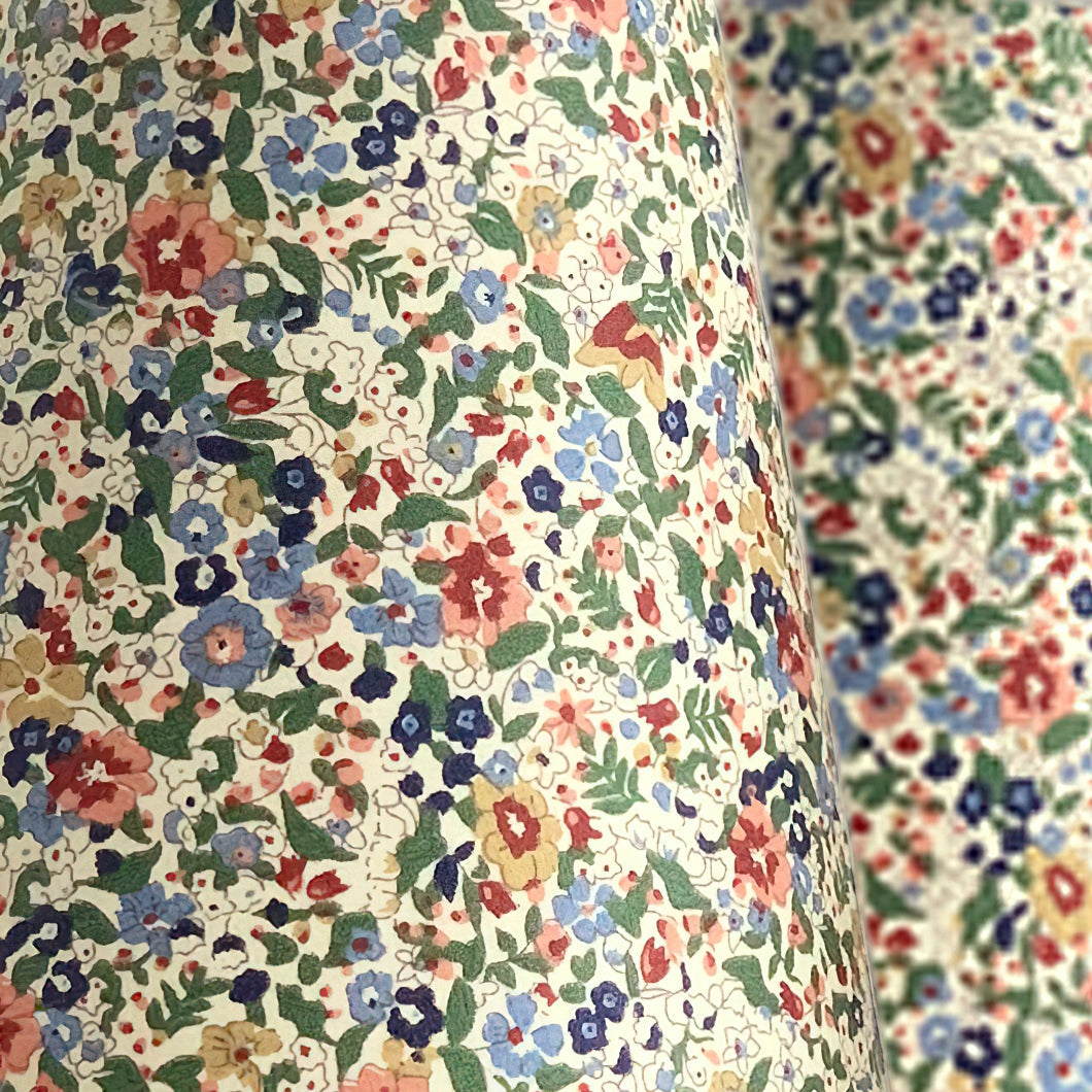 Siena Chandelier Floral Fabric Shade Six-Arm - Letslighting