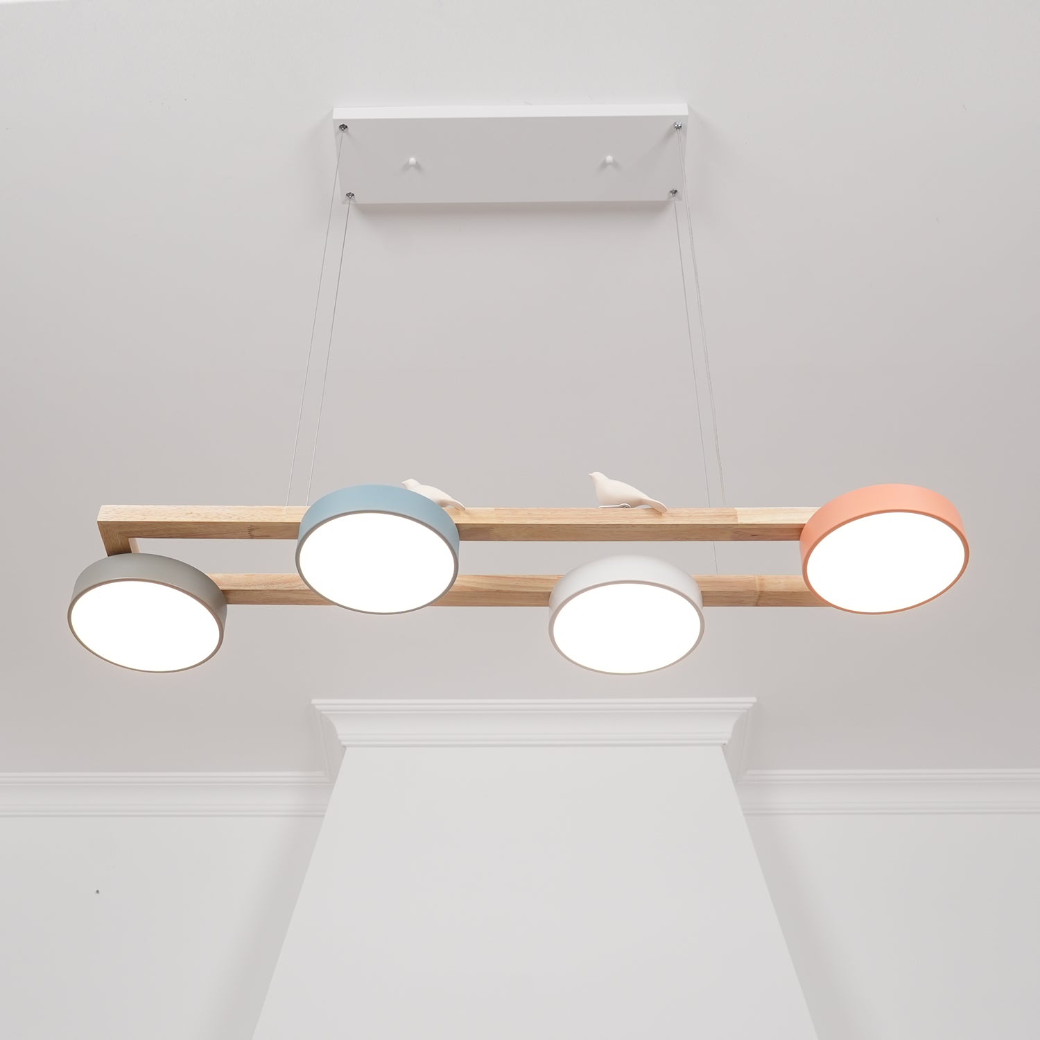 Muto Bird Long Chandelier