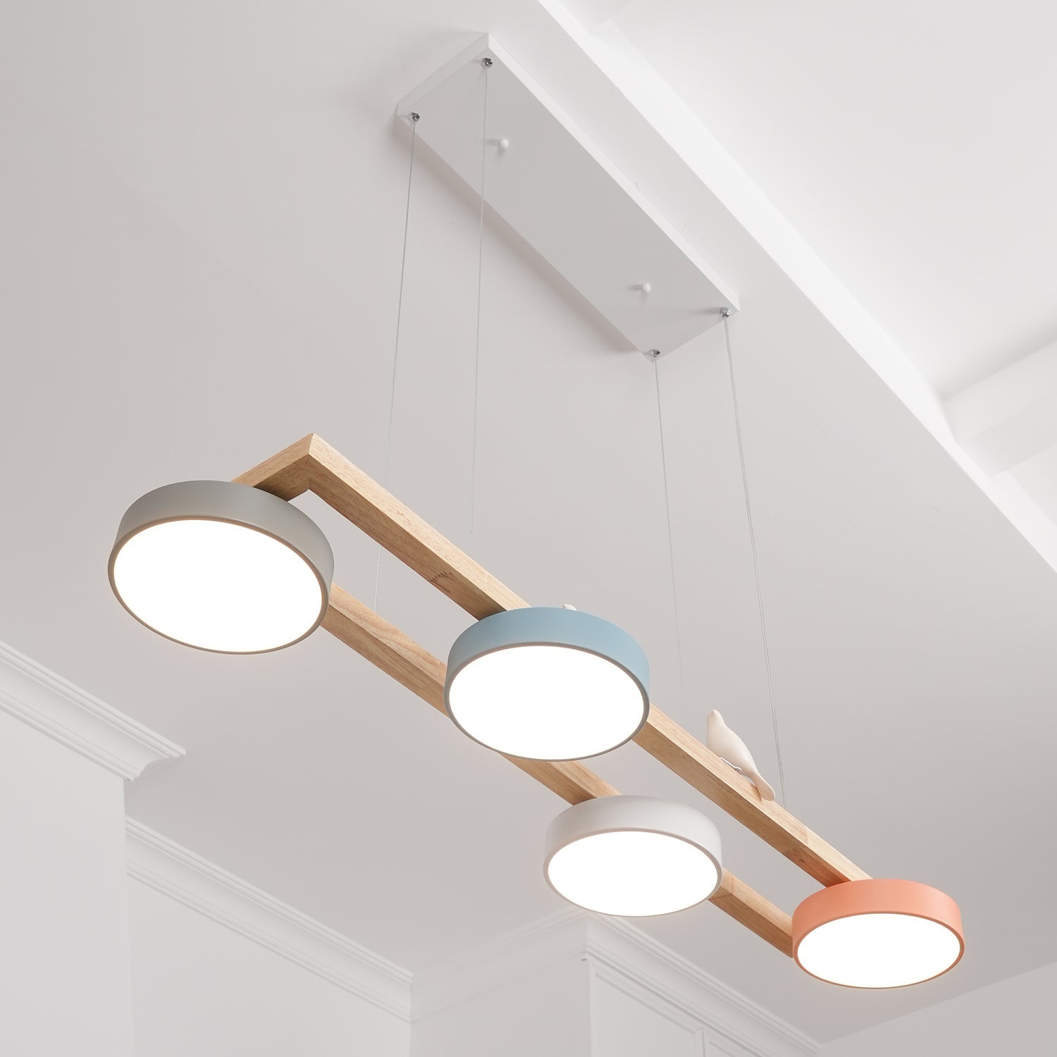Muto Bird Long Chandelier