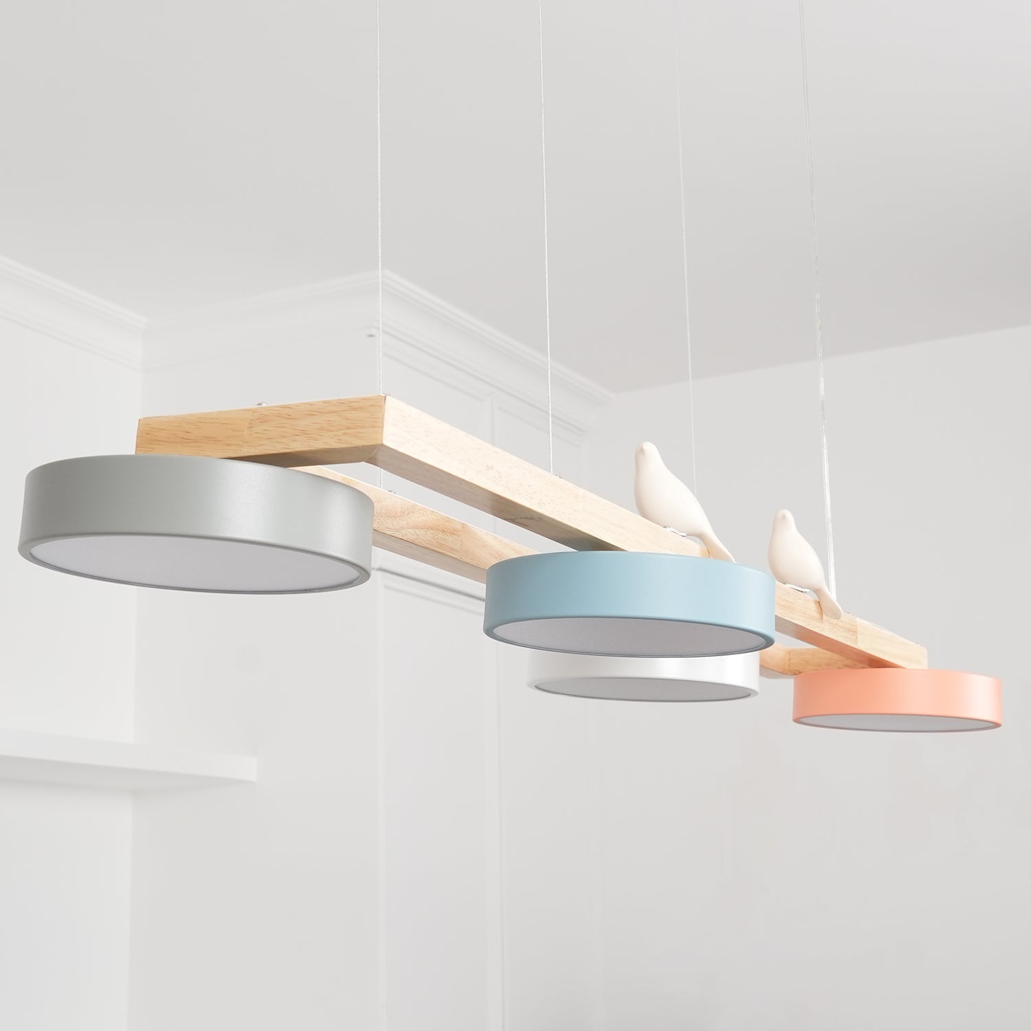 Muto Bird Long Chandelier