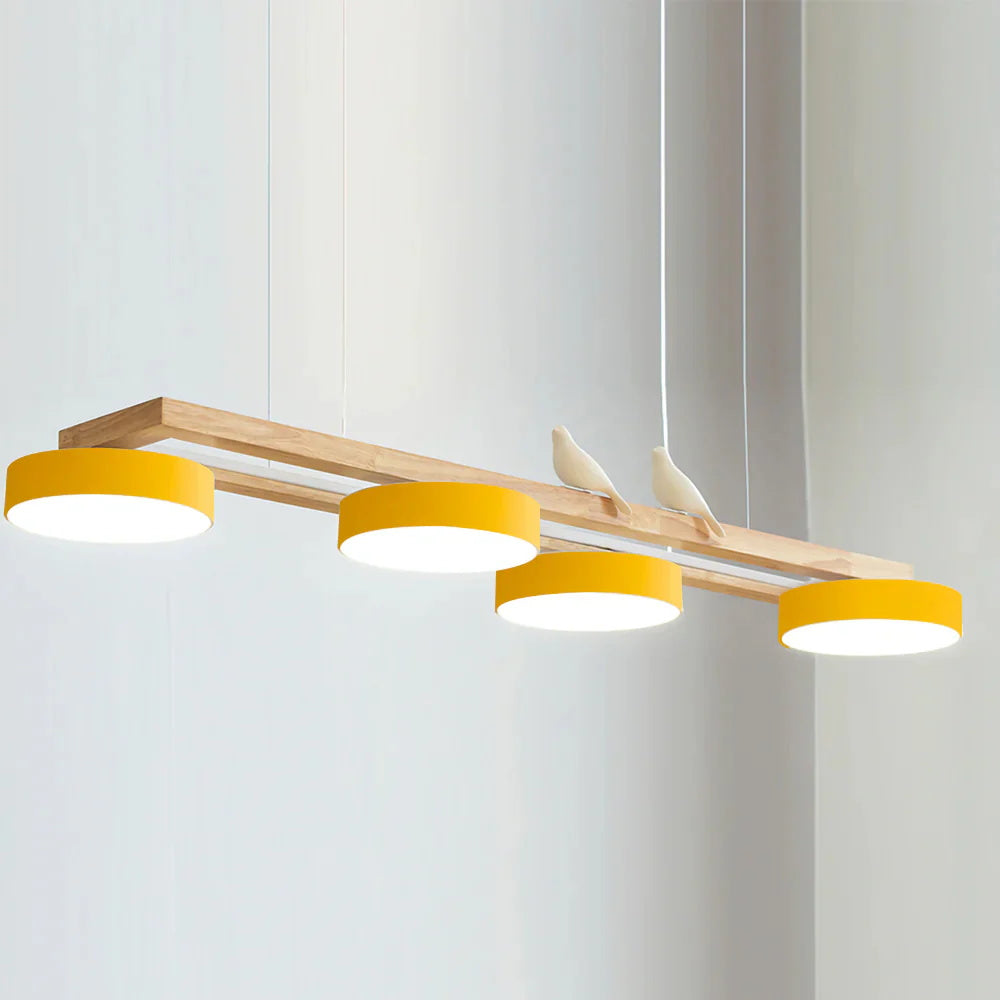 Muto Bird Long Chandelier