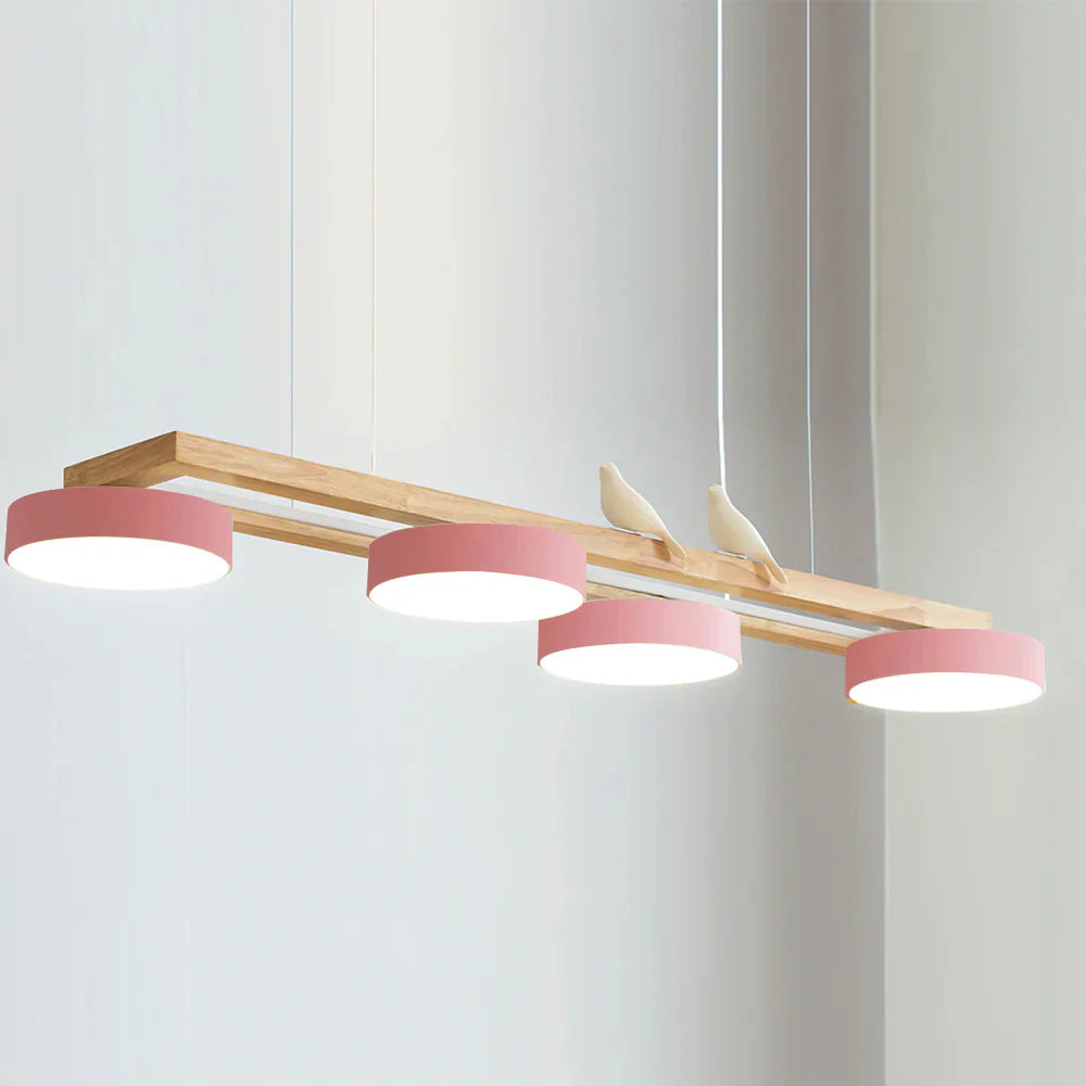 Muto Bird Long Chandelier