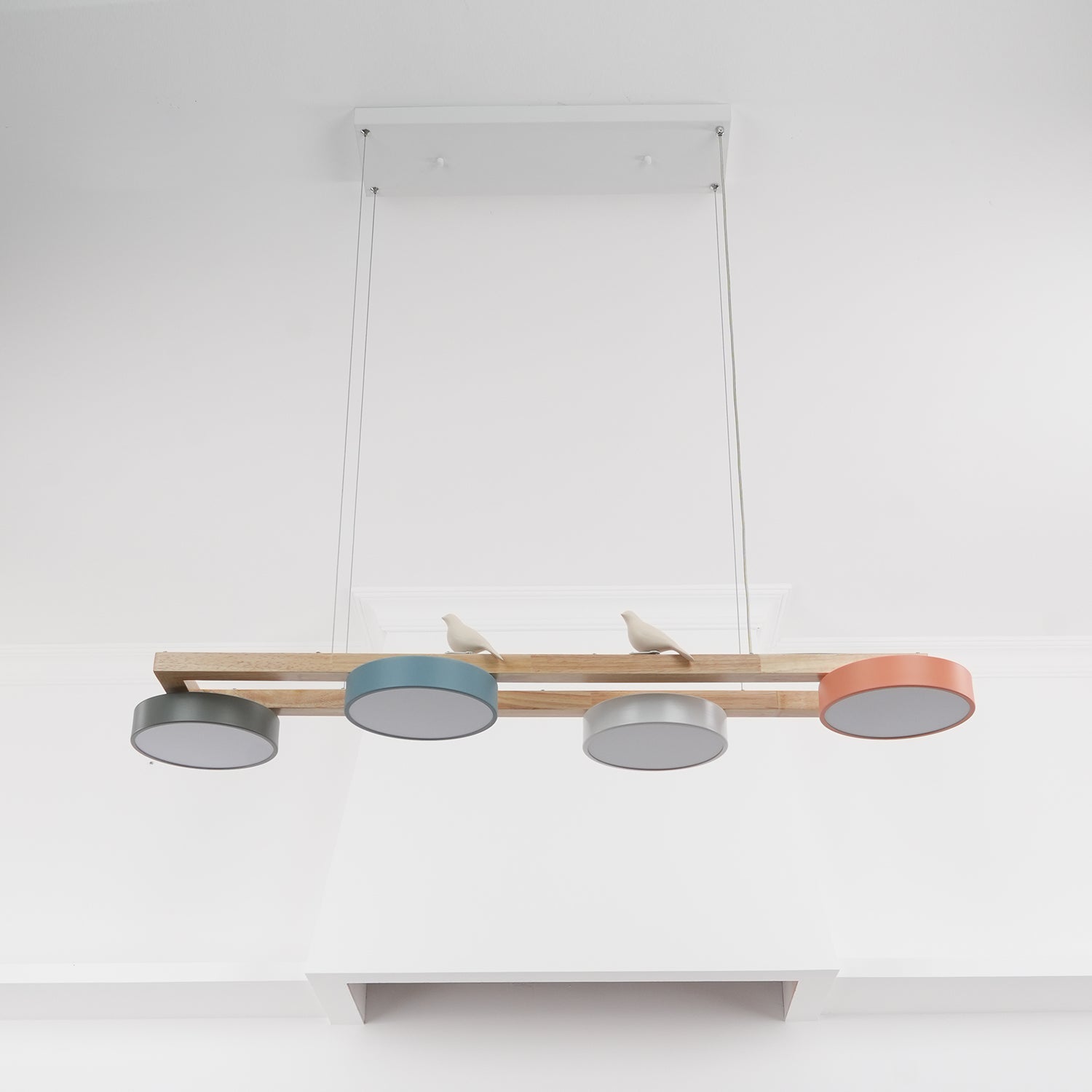 Muto Bird Long Chandelier