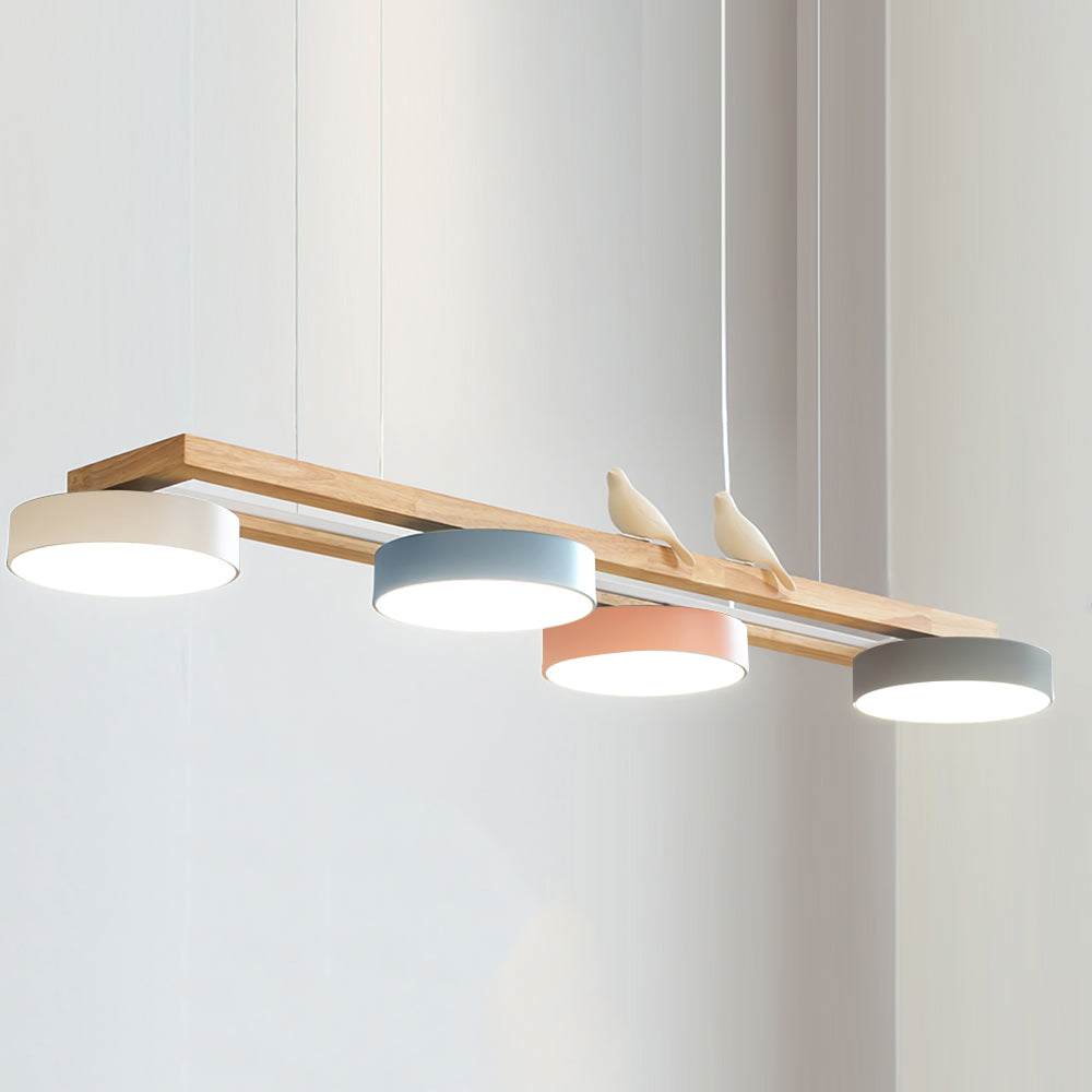 Muto Bird Long Chandelier