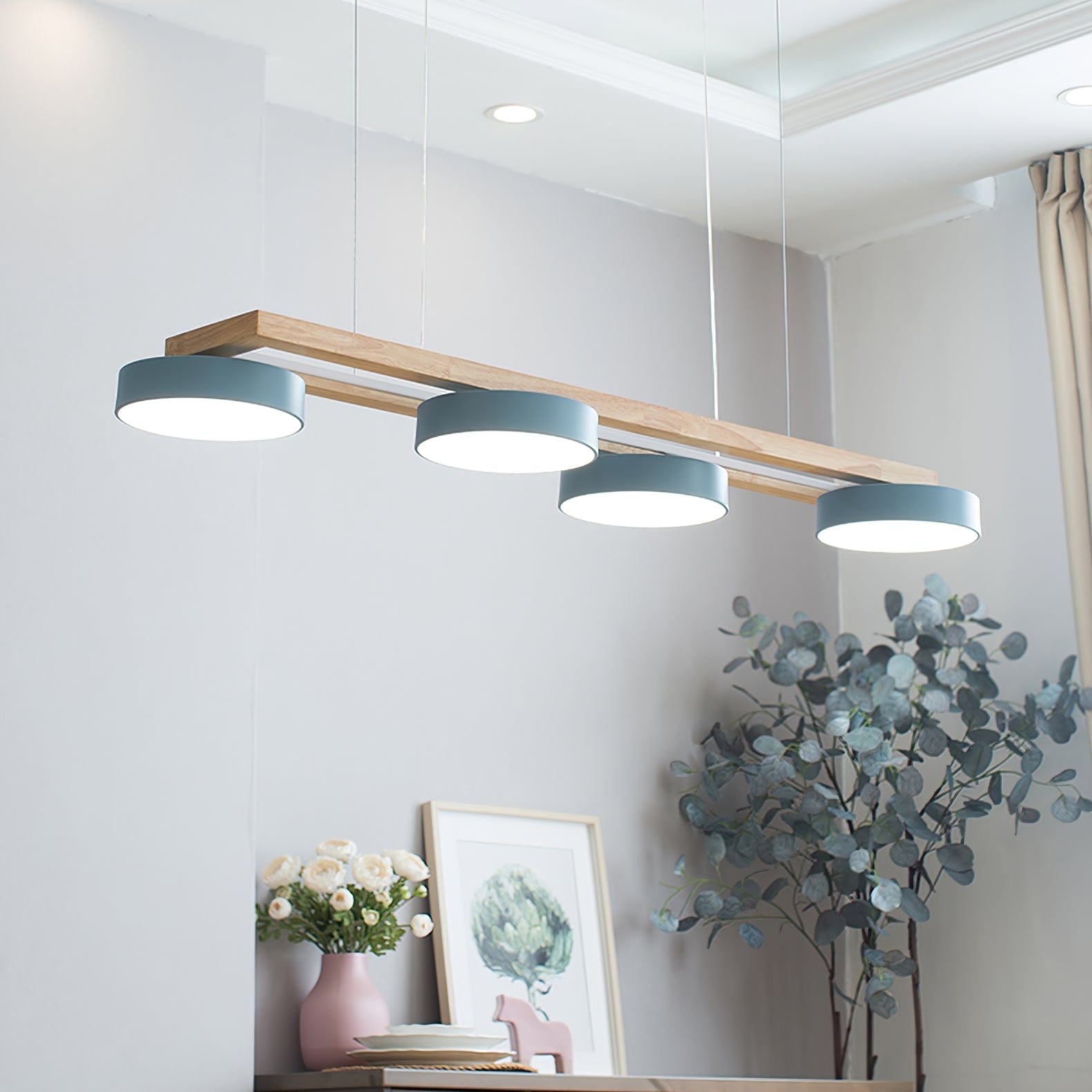Muto Bird Long Chandelier