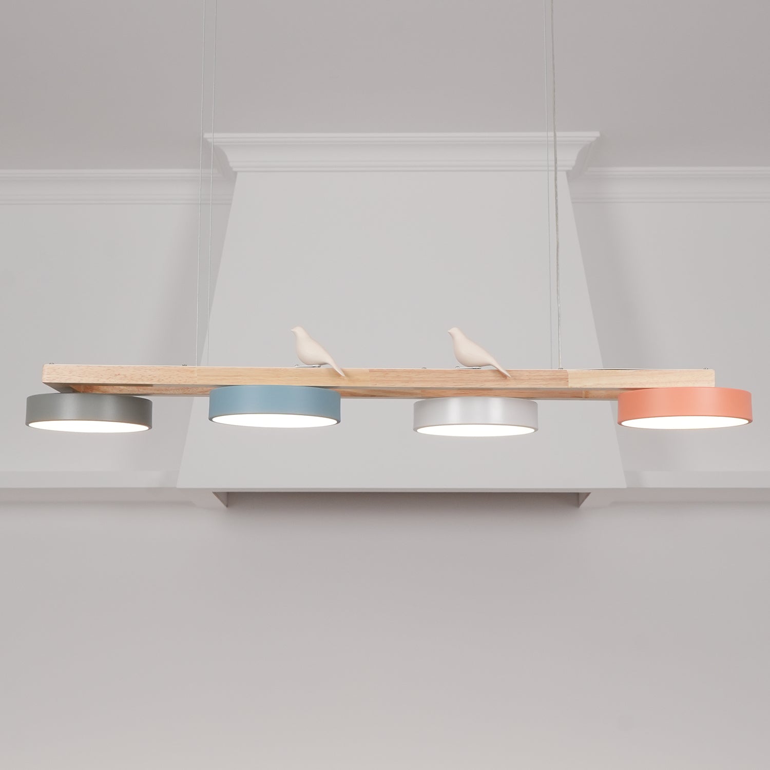 Muto Bird Long Chandelier
