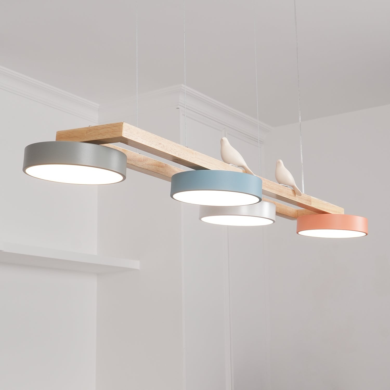 Muto Bird Long Chandelier