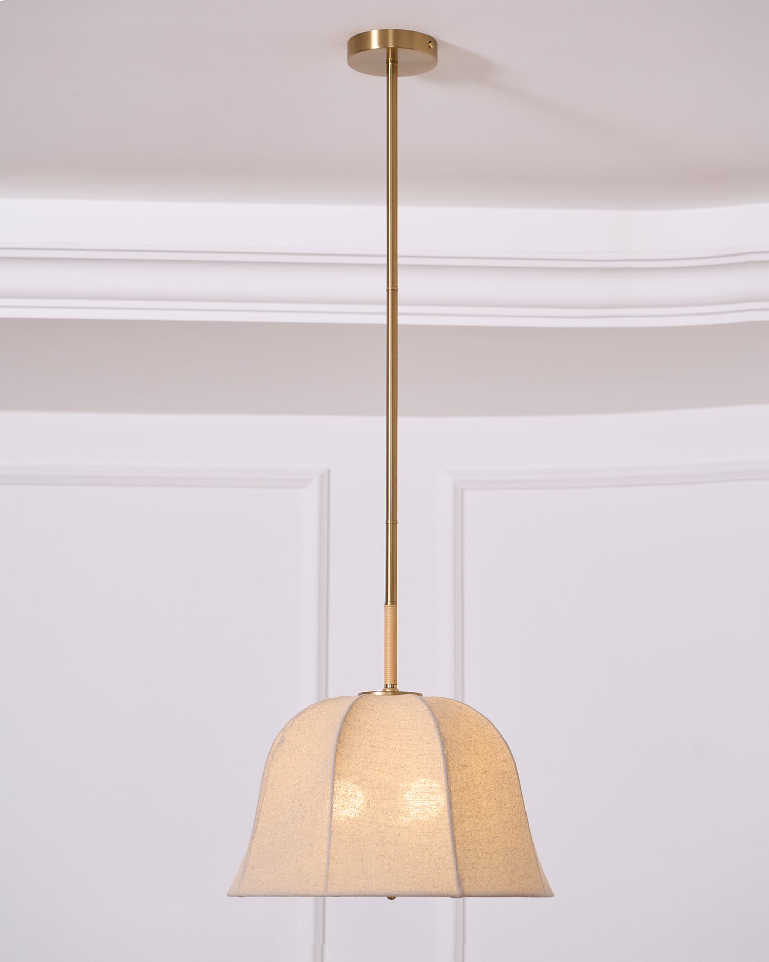 Fiora Vintage Fabric Pendant Lamp - Letslighting