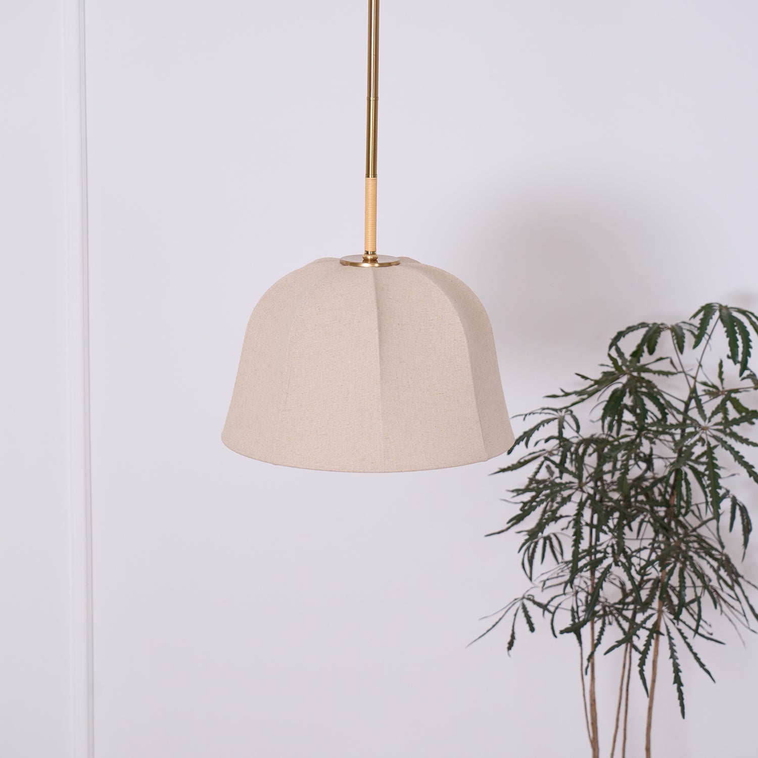 Fiora Vintage Fabric Pendant Lamp - Letslighting