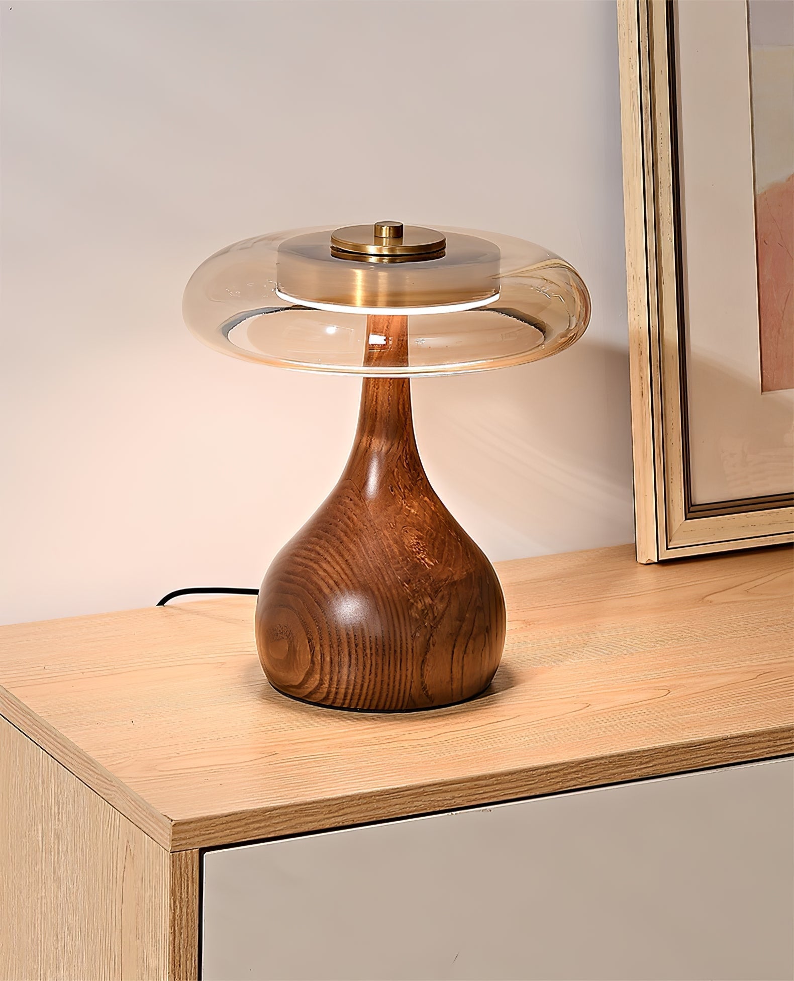 Brittany Modern Wood Table Lamp - Letslighting