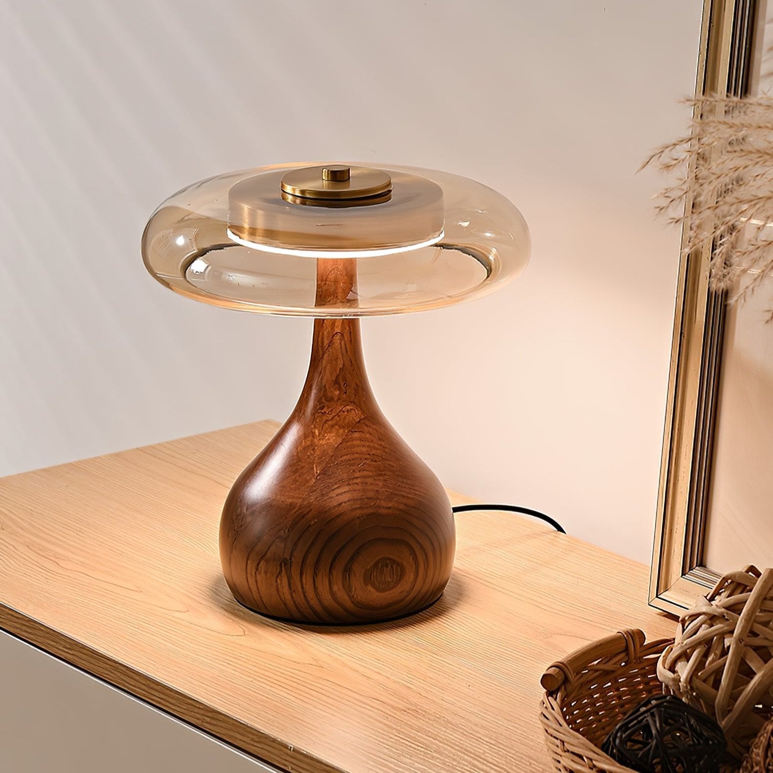 Brittany Modern Wood Table Lamp - Letslighting