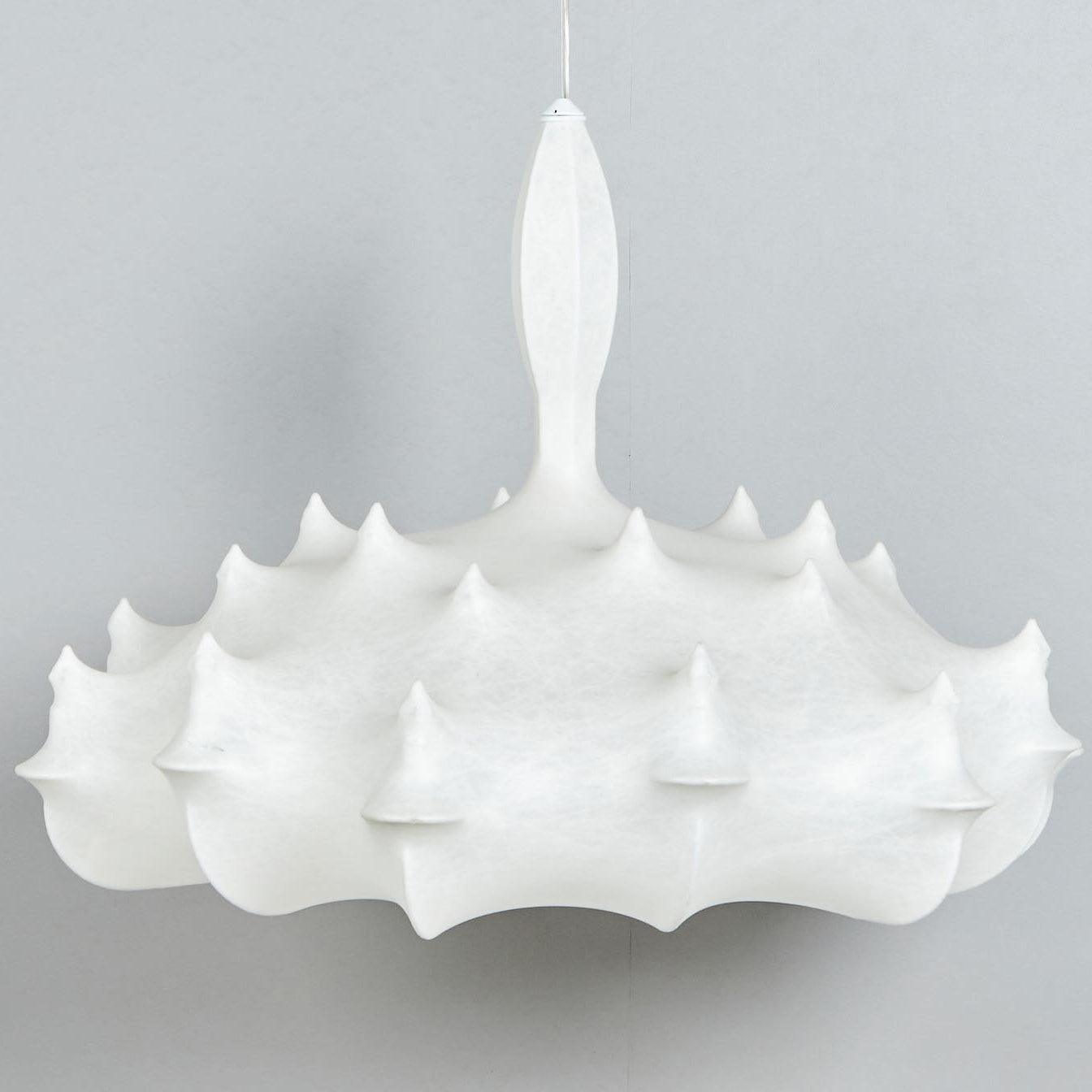 Marcel Chandelier Cocoon Resin Crystal Glow - Letslighting