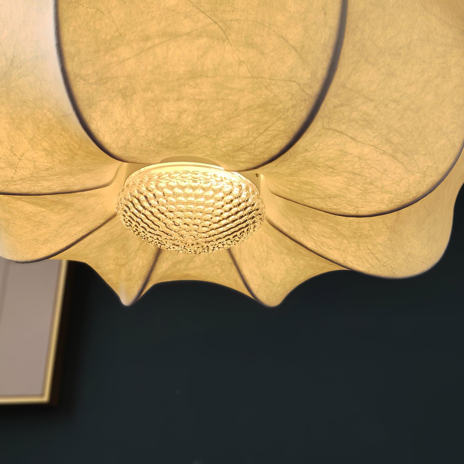 Marcel Chandelier Cocoon Resin Crystal Glow - Letslighting