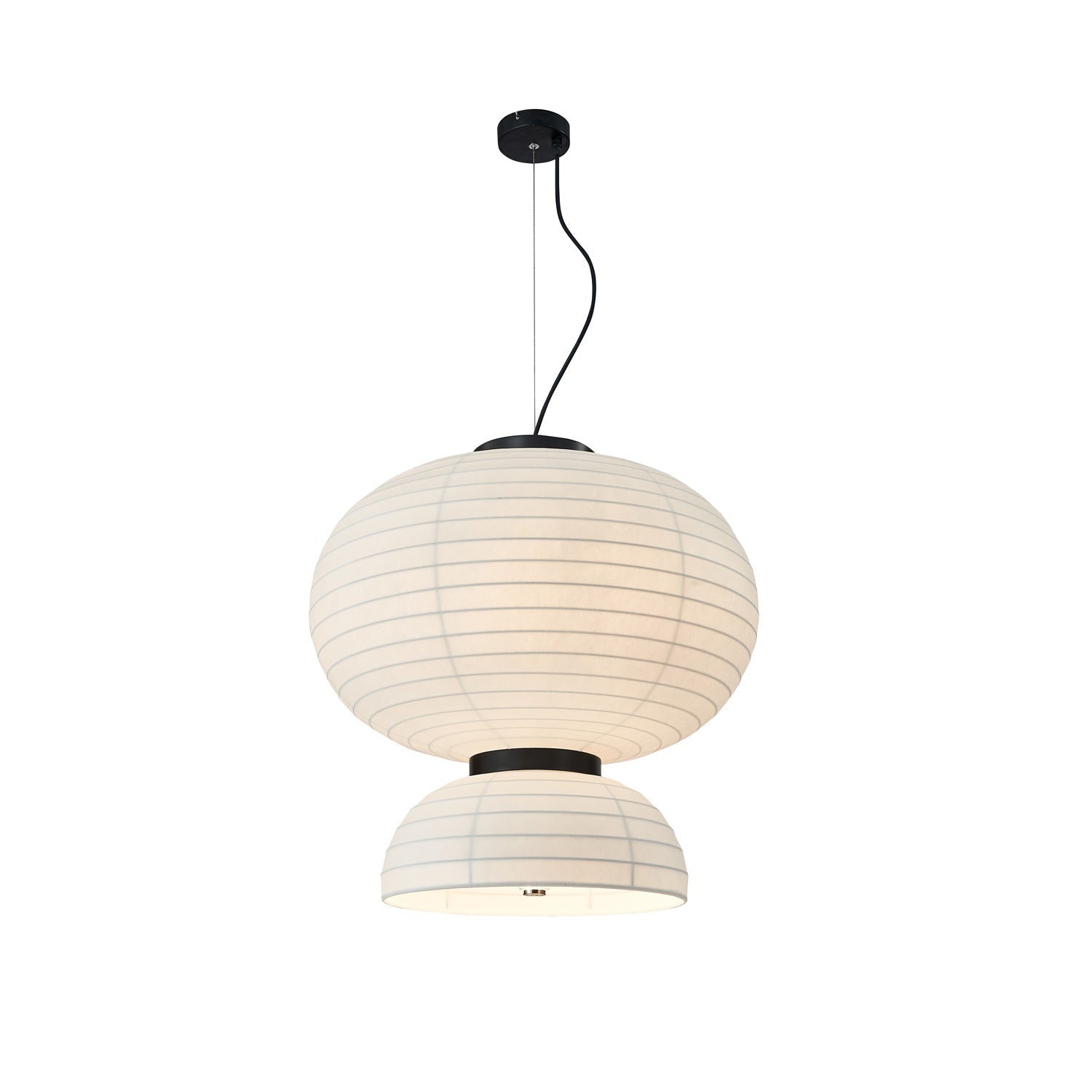 Uldoror Traditional Art Modern Silk Pendant Light - Letslighting