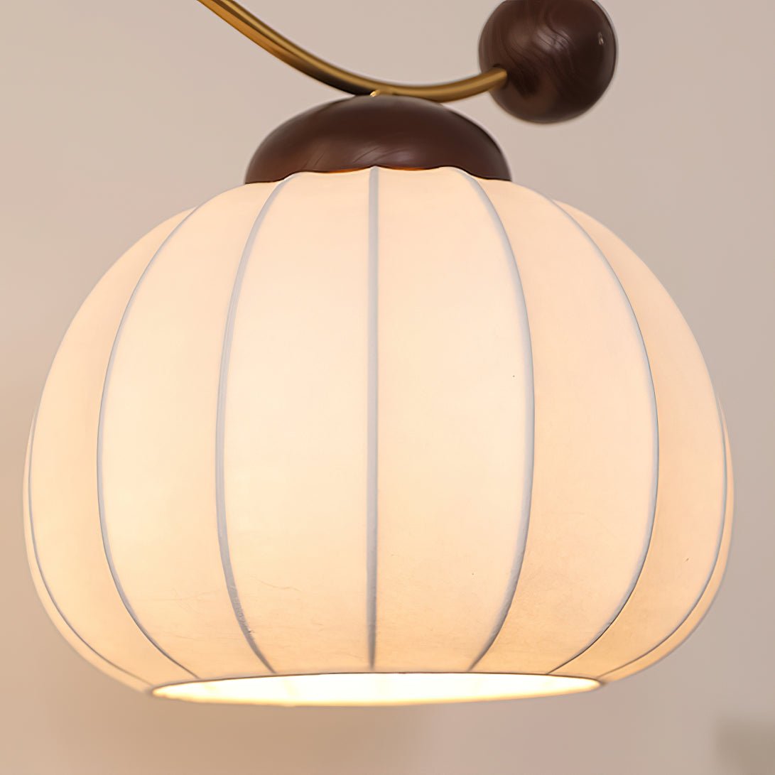Zyran Silk Wood Retro Table Lamp - Letslighting