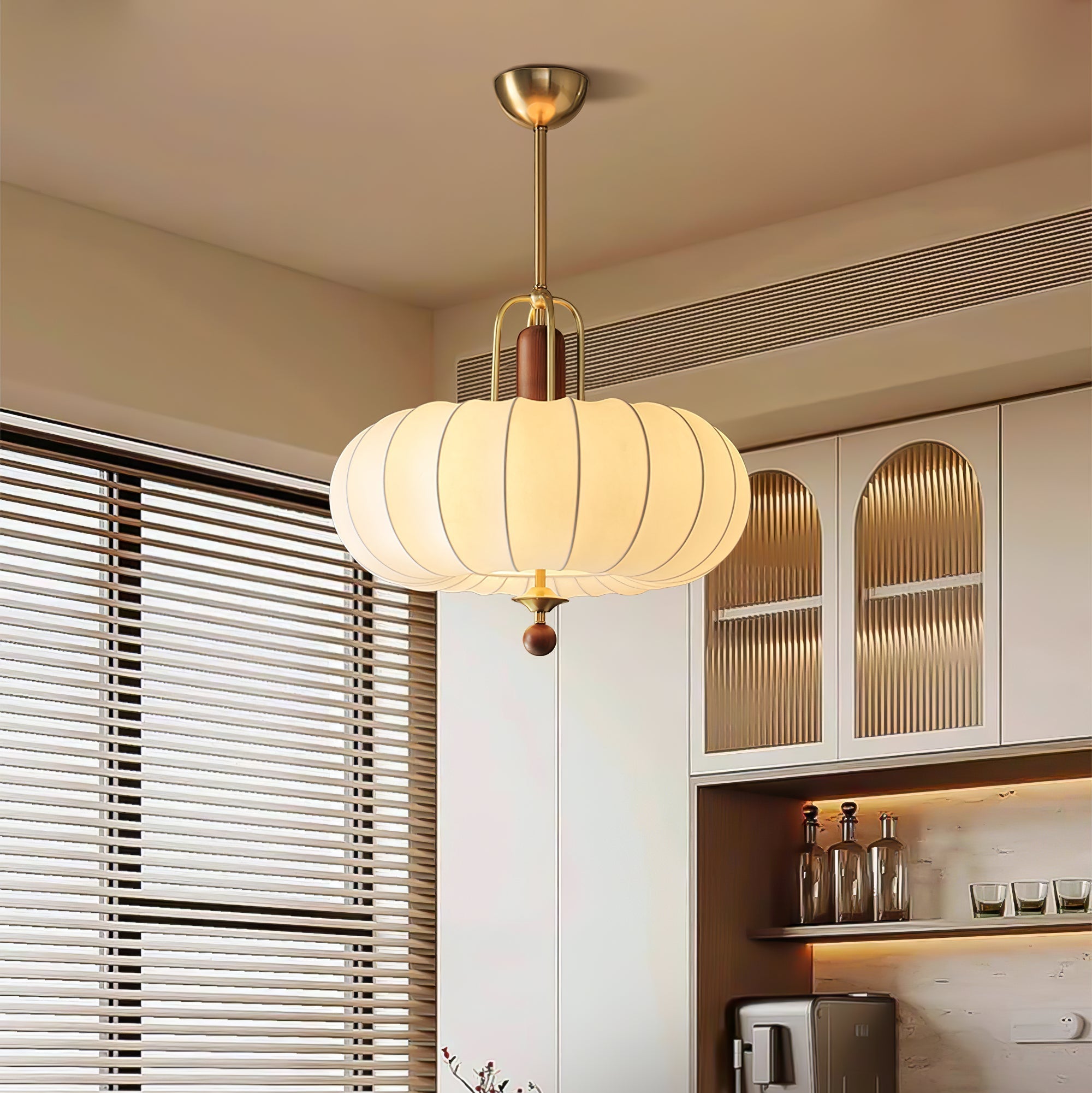Solis Retro Gold Pendant Lamp - Letslighting