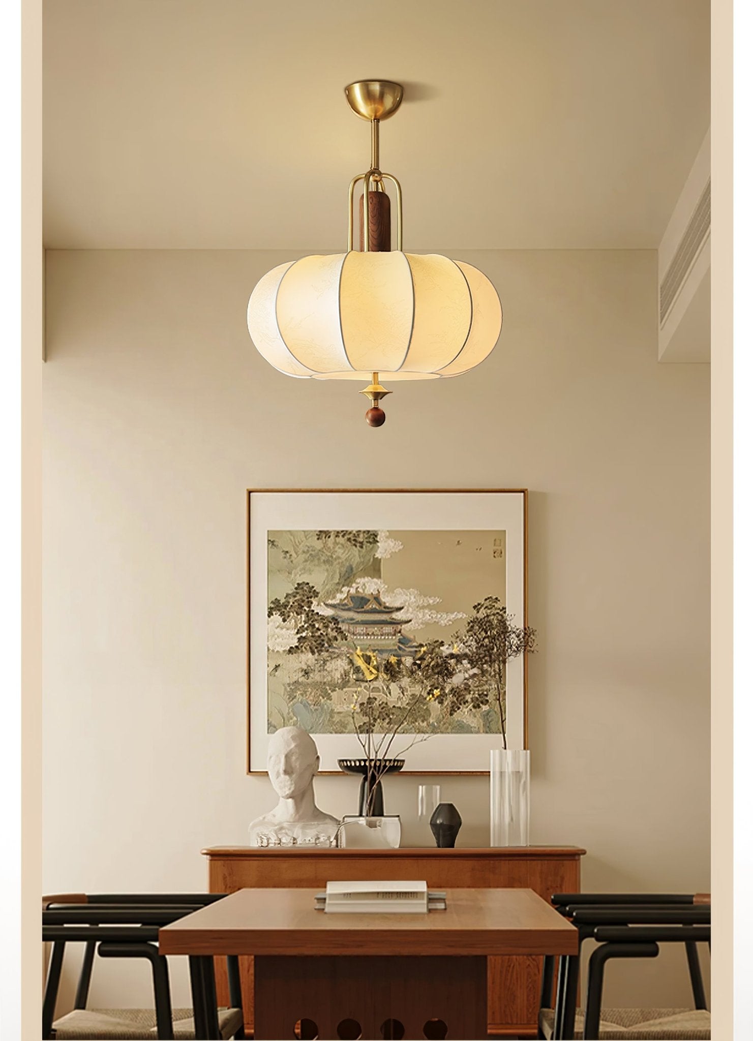 Solis Retro Gold Pendant Lamp - Letslighting