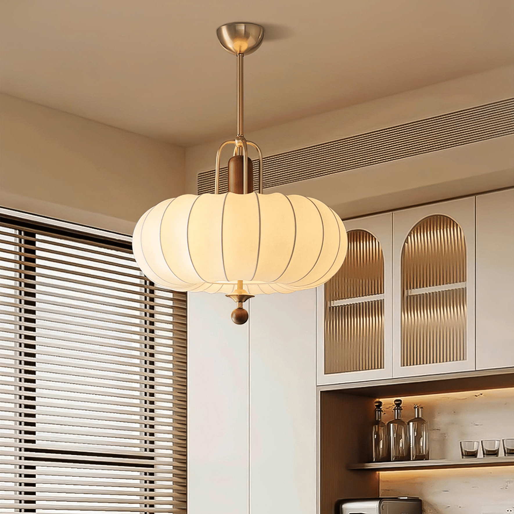 Solis Retro Gold Pendant Lamp - Letslighting