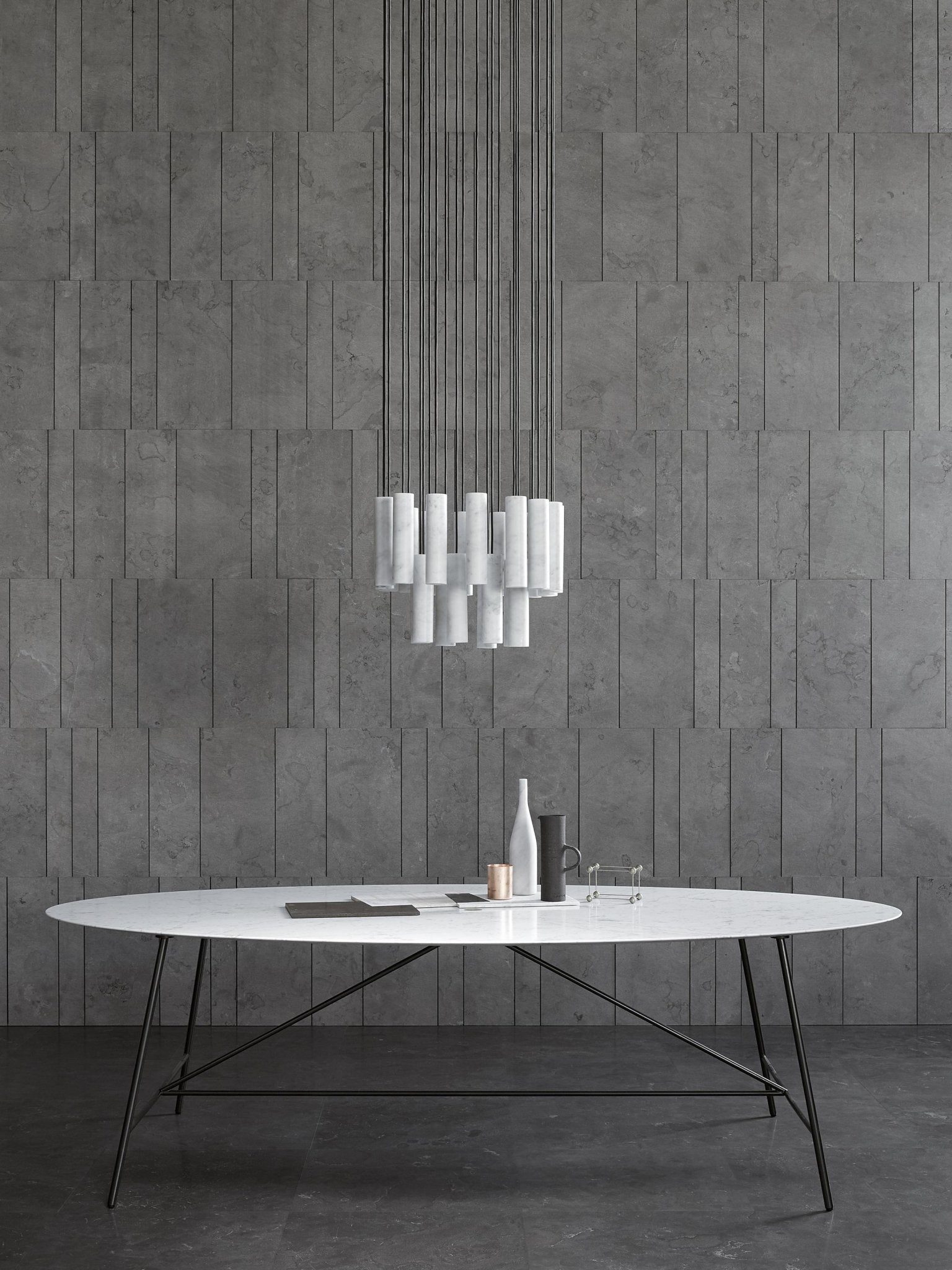 Nyxara Cluster Alabaster Pendant Light - Letslighting