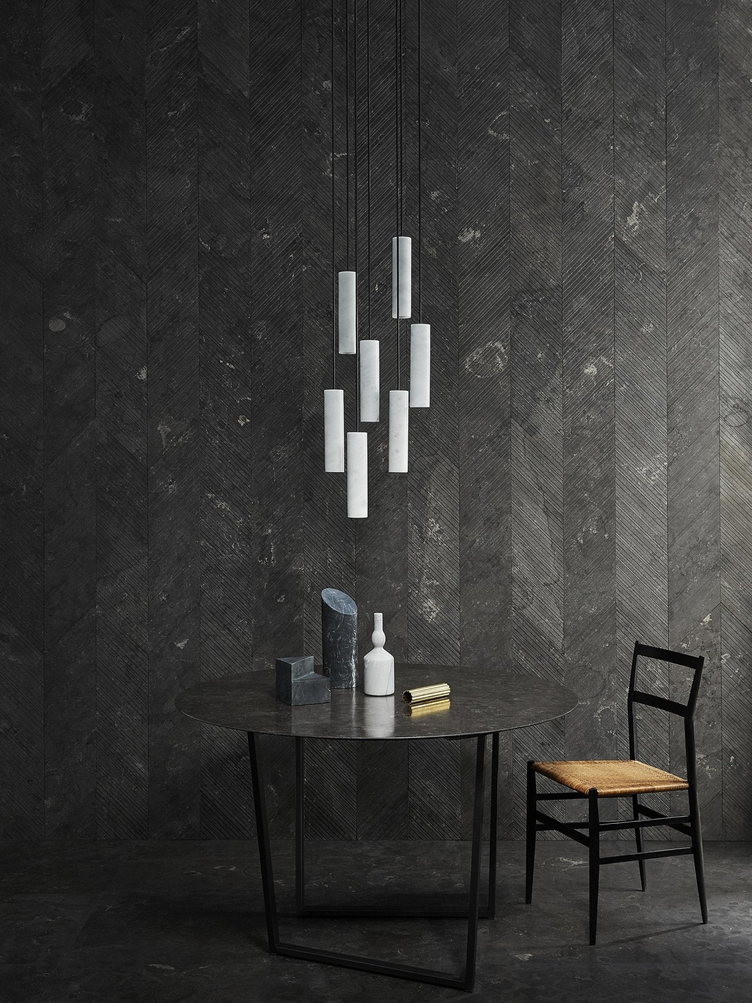 Nyxara Cluster Alabaster Pendant Light - Letslighting